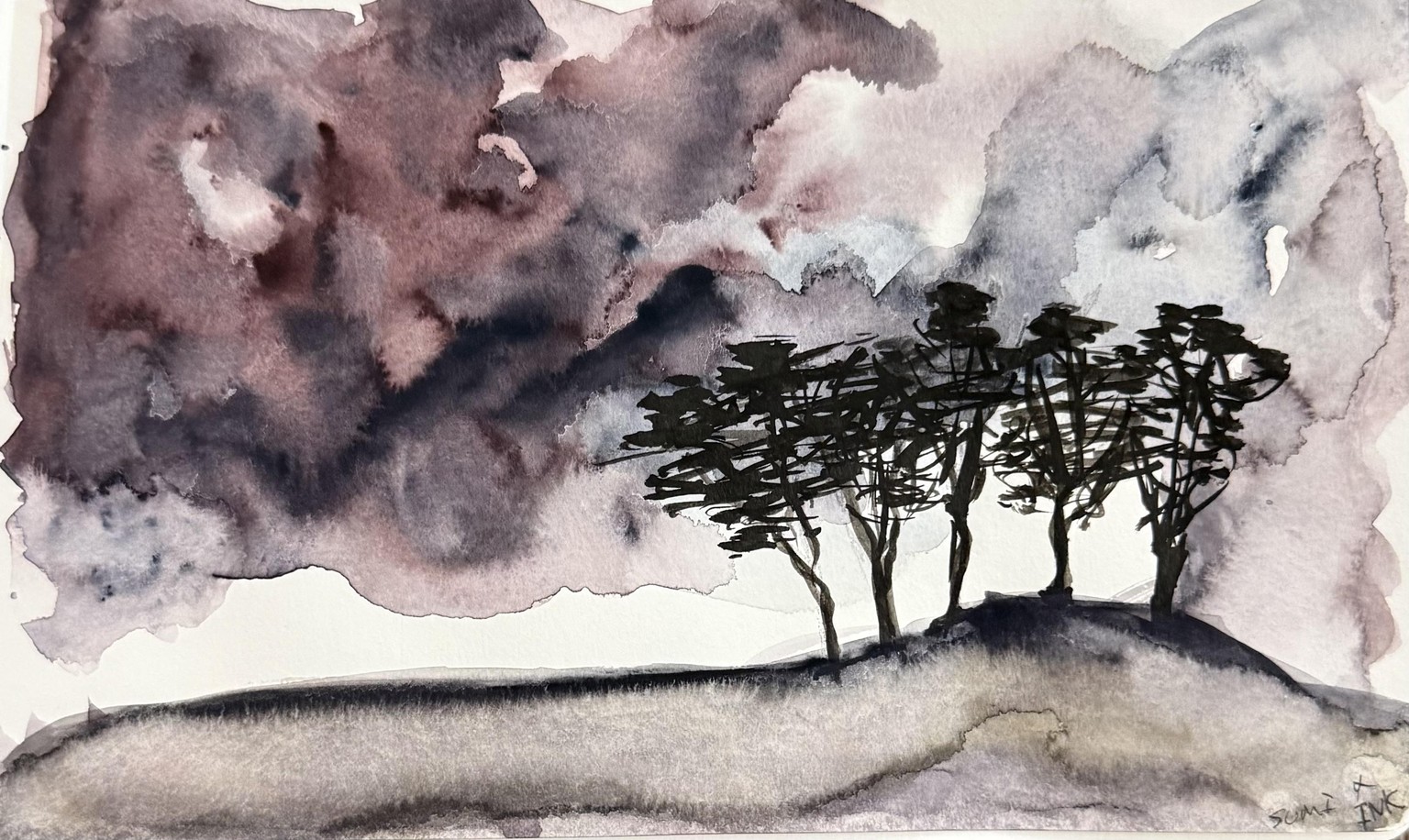 Creating Abstracts using Sumikundo 15452 Shadow Black - image 1 - student project