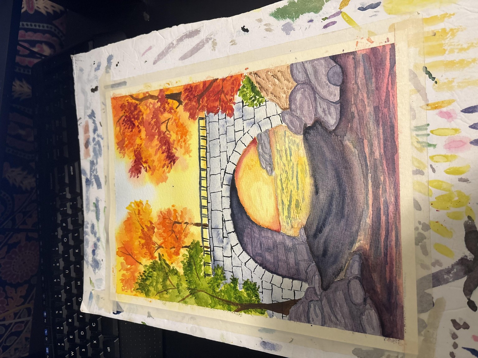 Autumn Bridge - image 1 - student project