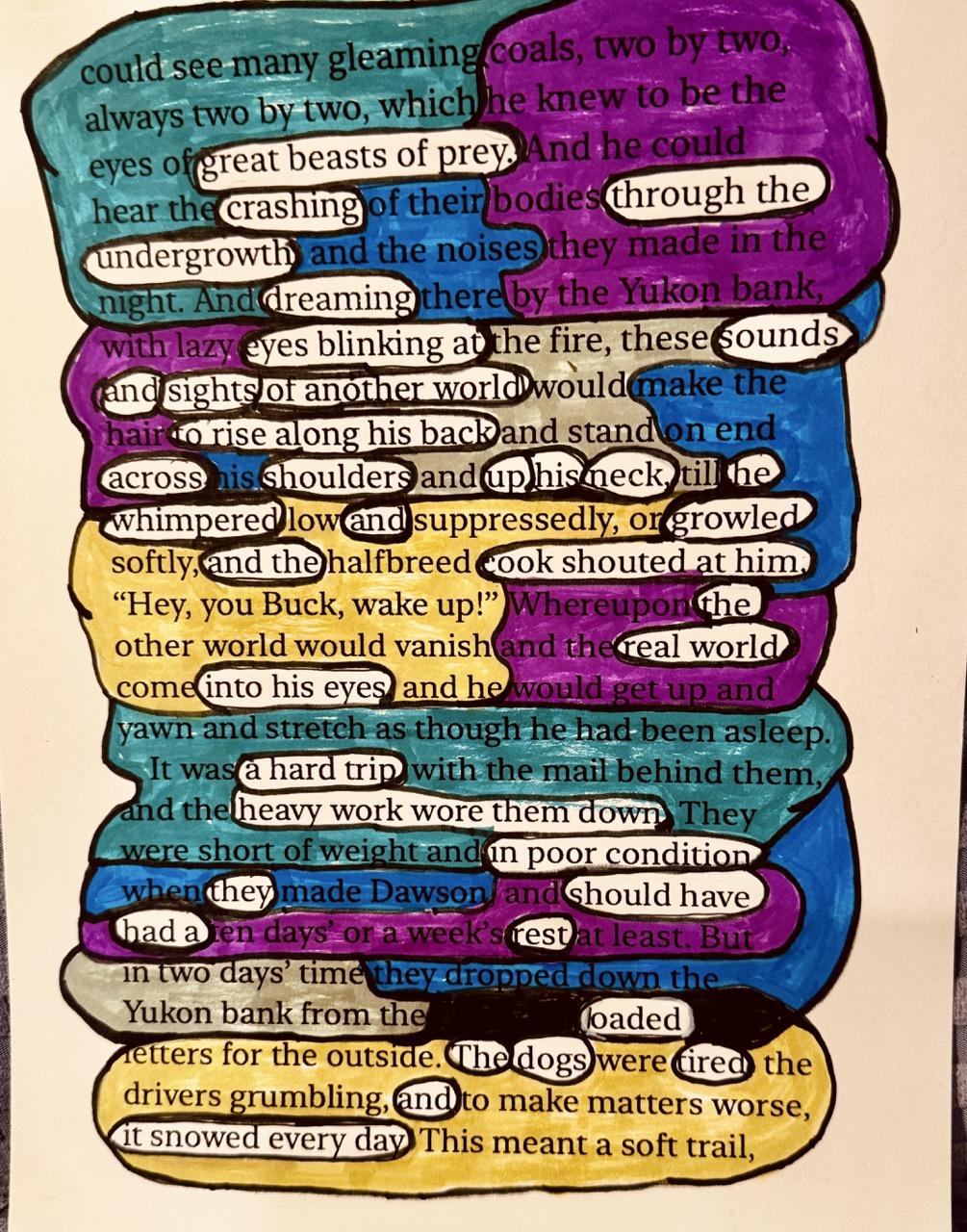 A Literary Adventure with Art Added Neurographic - image 3 - student project