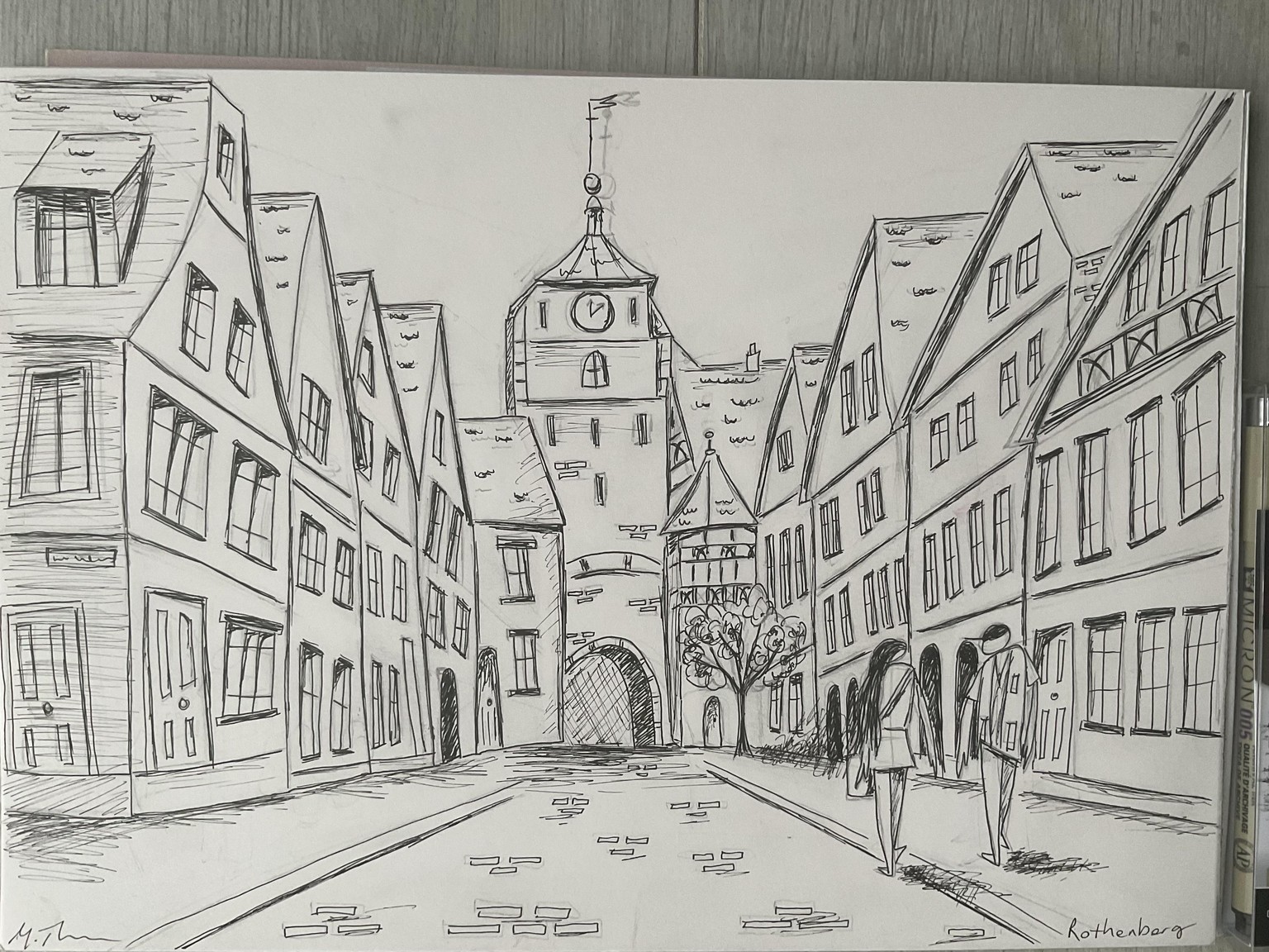First Urban Sketch - image 1 - student project