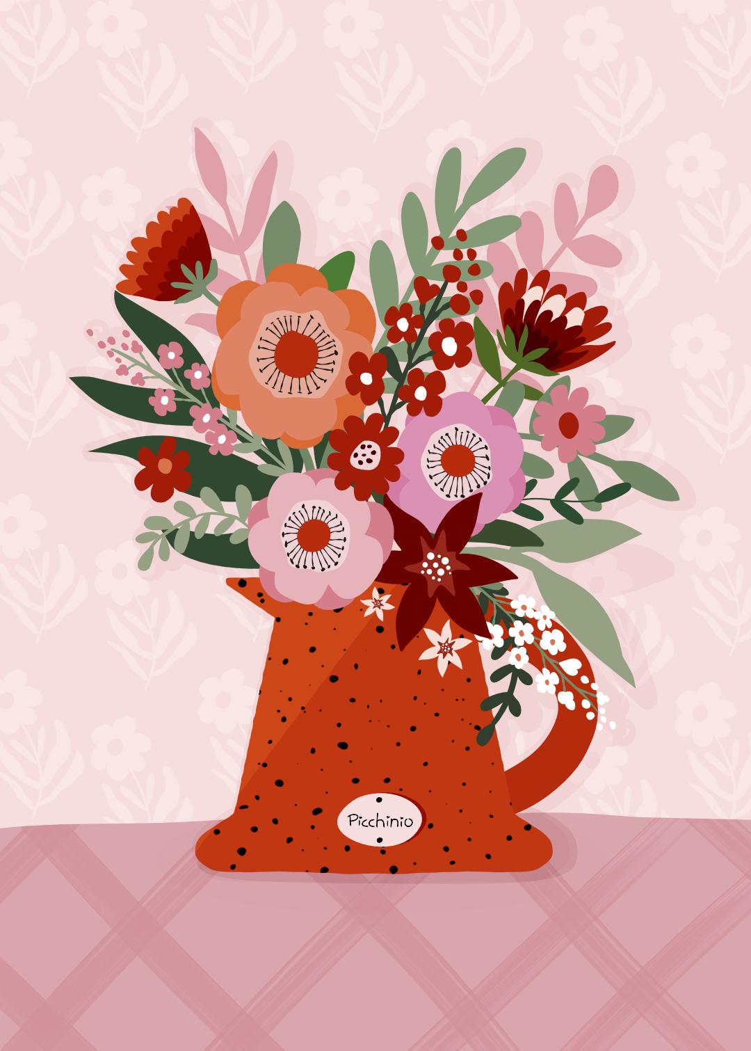 Botanical Art in  Affinity Designer 2 - image 4 - student project