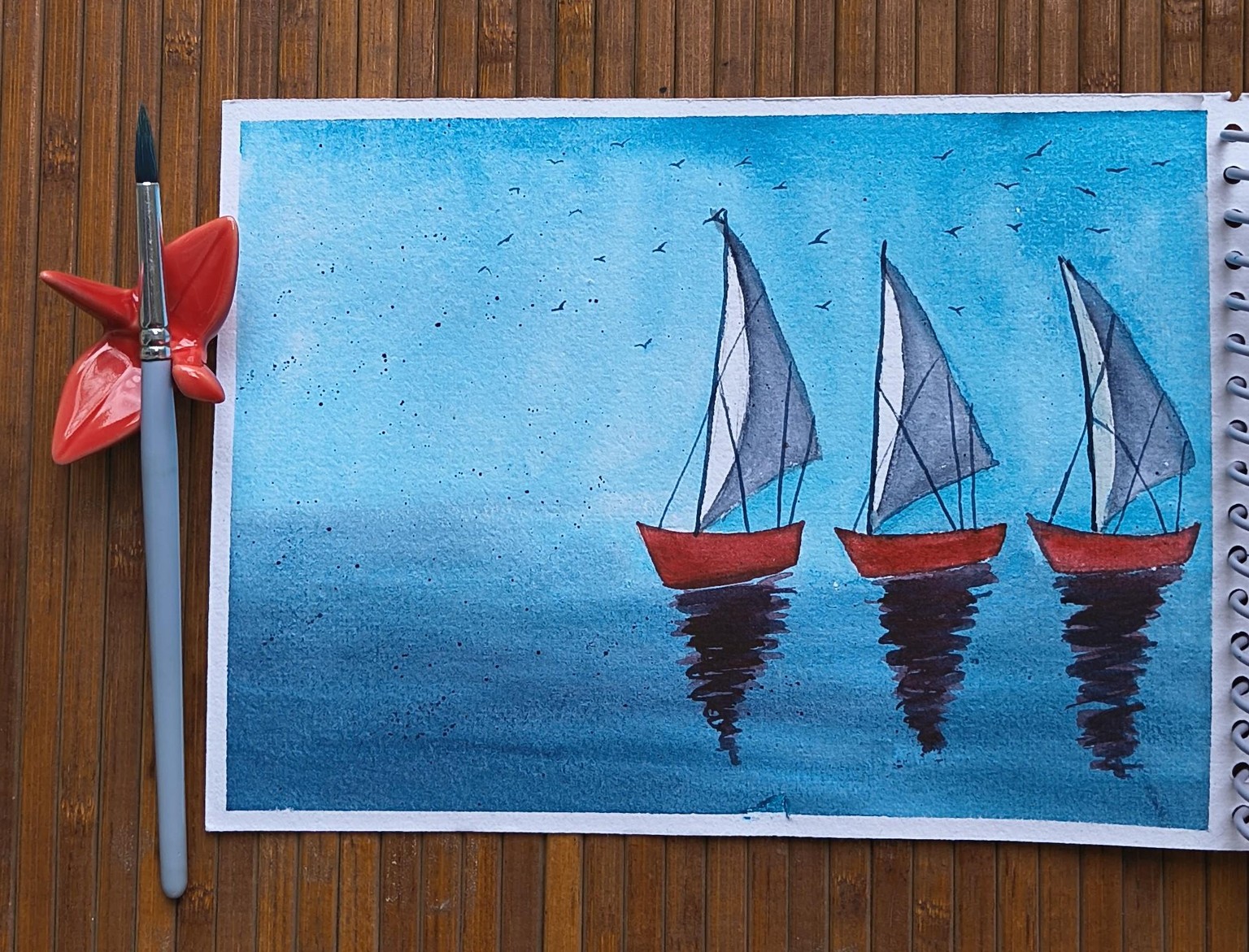 Boats, Reflection & Water - image 3 - student project