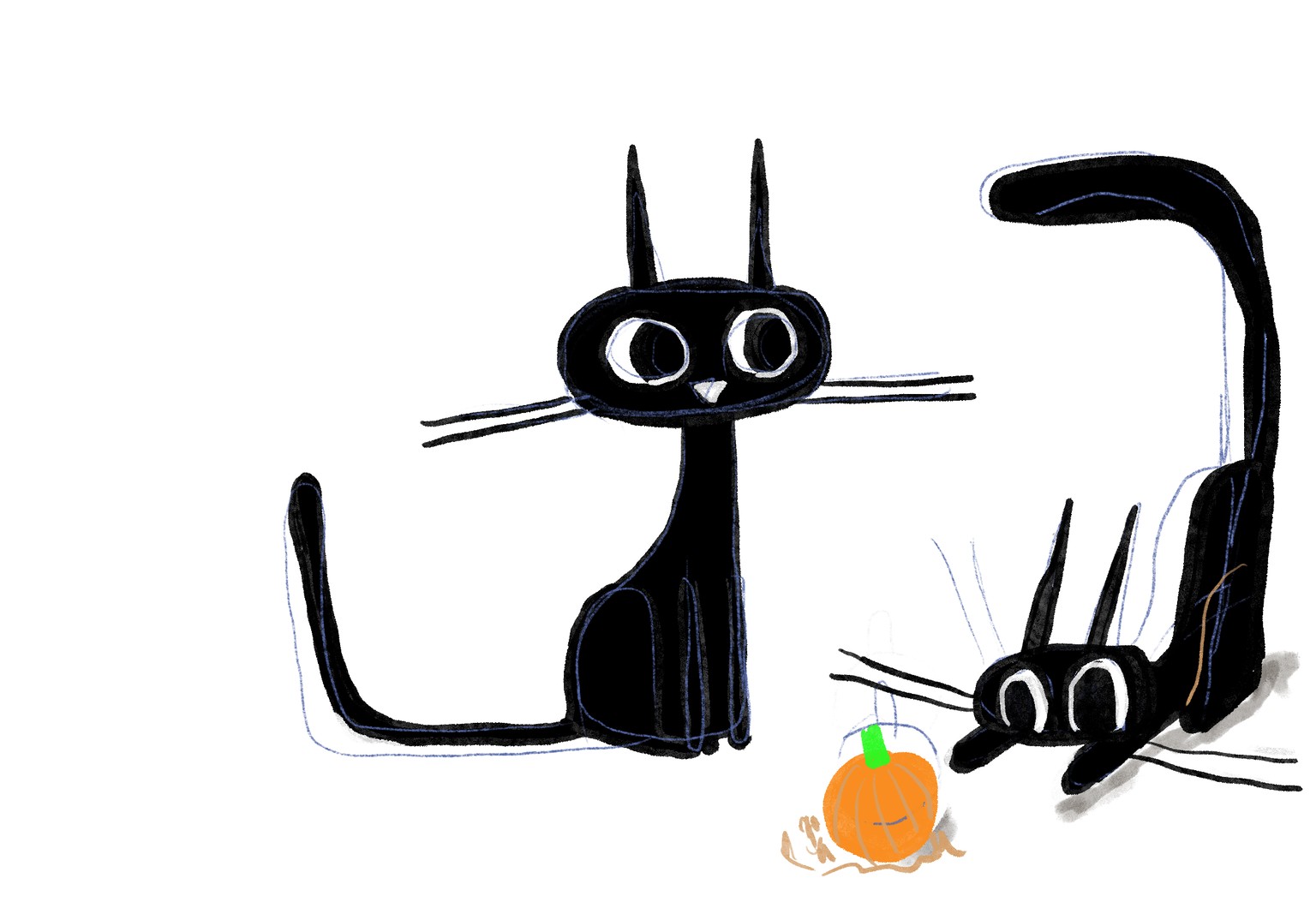 pointy ears cat - image 1 - student project