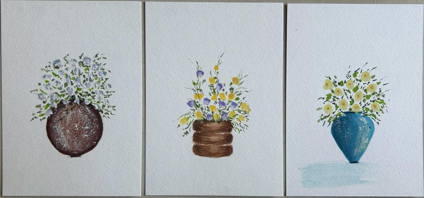 Vintage flowers - image 1 - student project