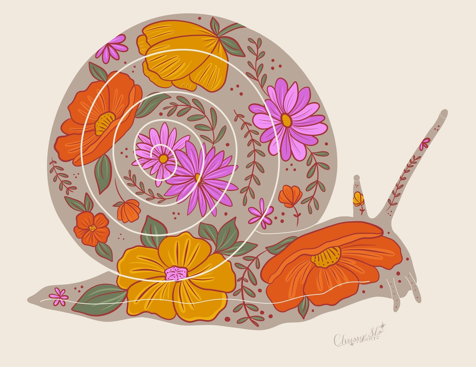Snail Silhouette - image 6 - student project