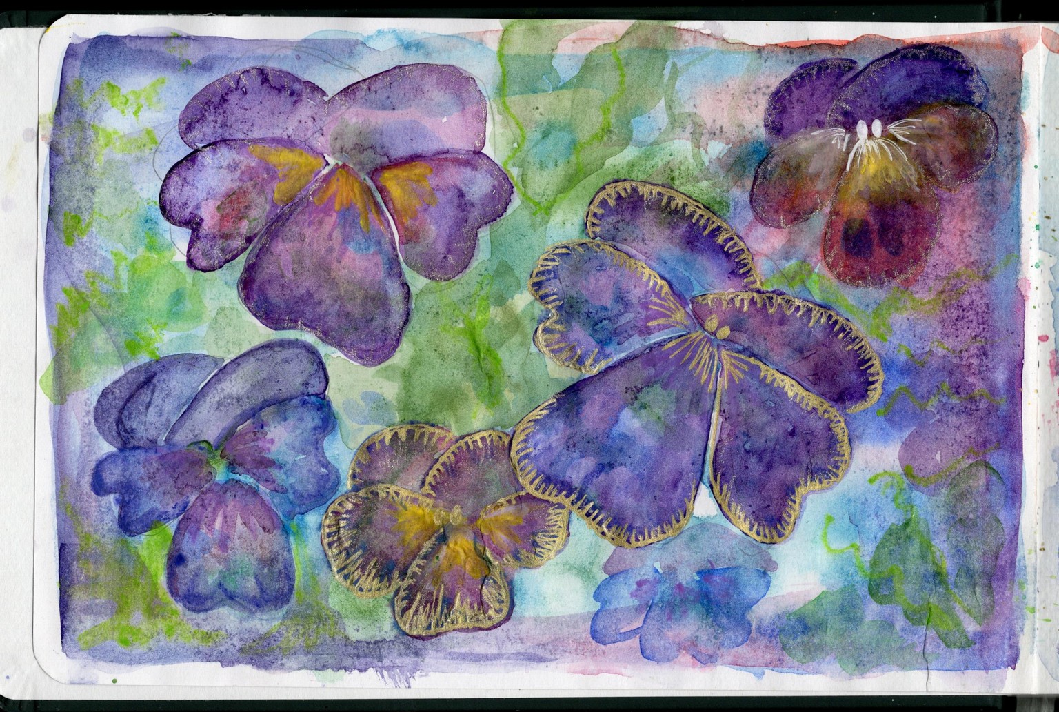 Pansies - image 2 - student project