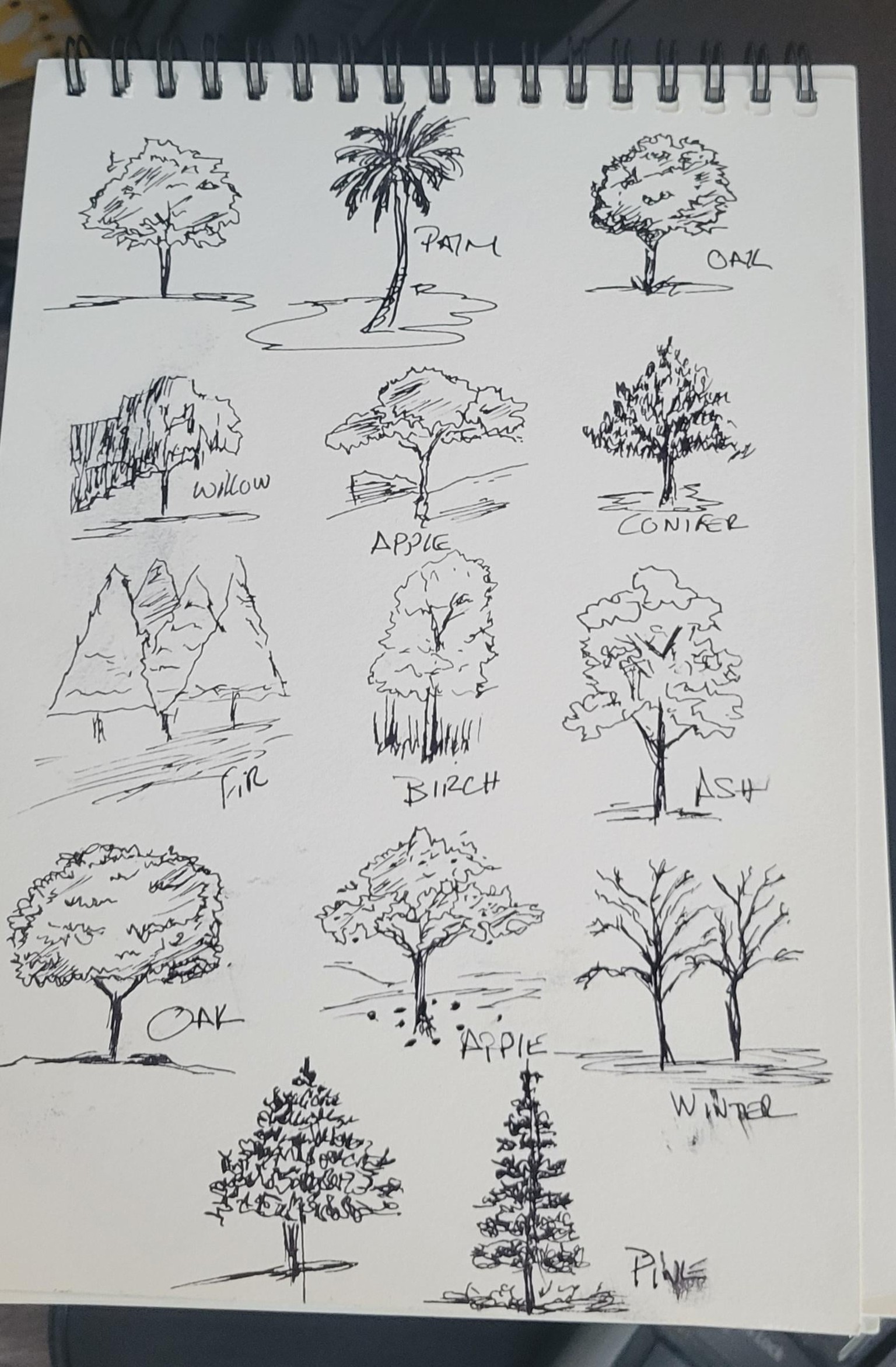 Ink trees - image 1 - student project