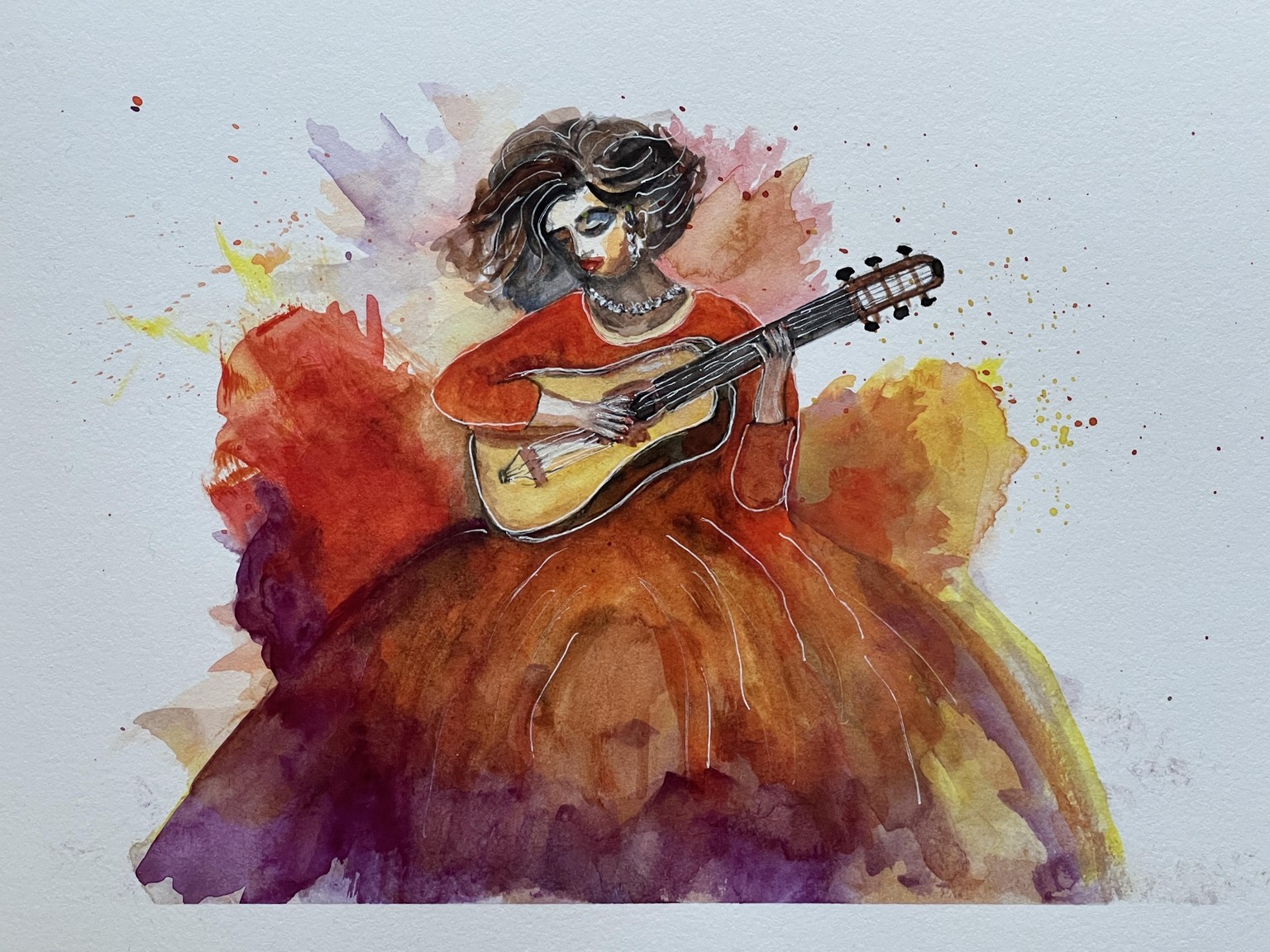 Woman in red - image 1 - student project
