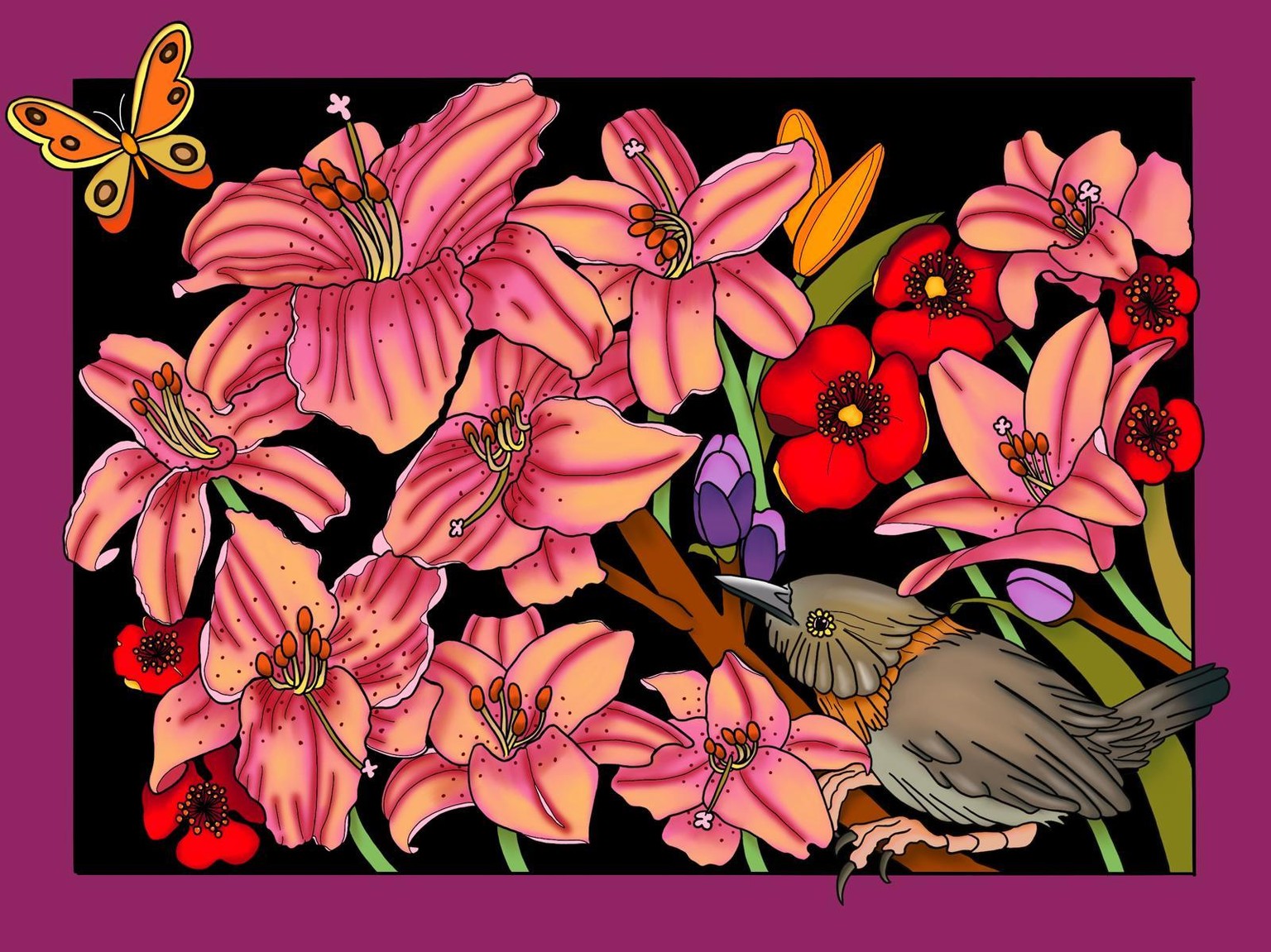 3 version of lily garden - image 3 - student project