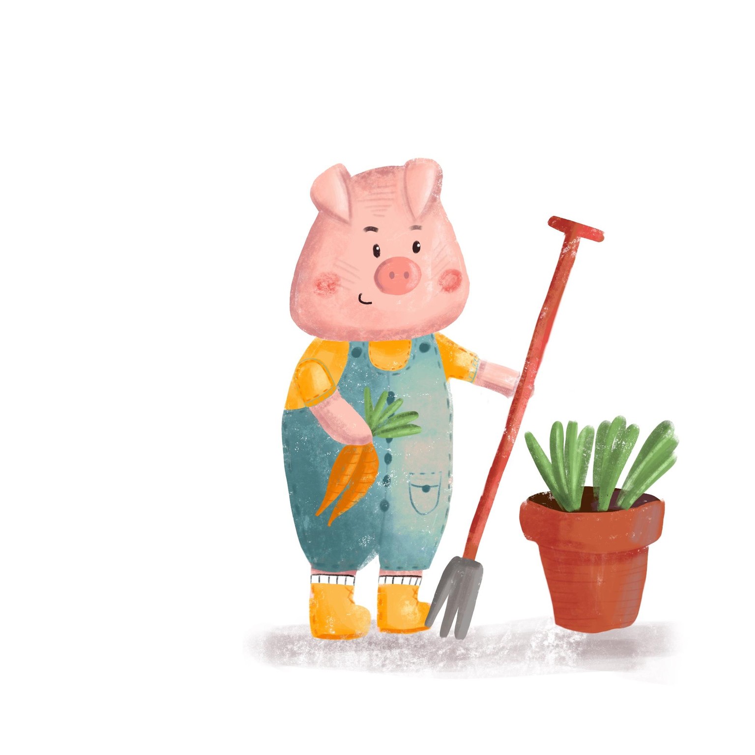 Cochon jardinier - image 1 - student project