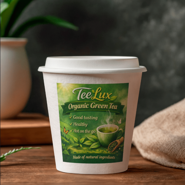 Tee-lux tea product mockups. - image 1 - student project