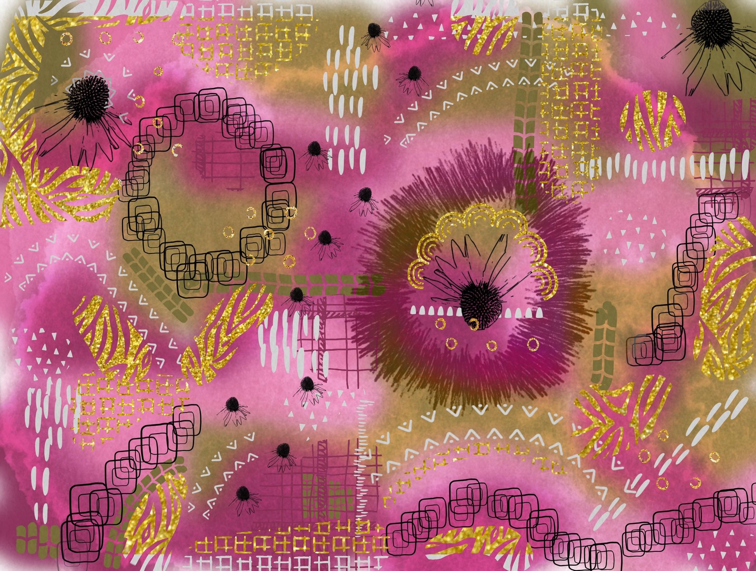 My Mixed Media Grids #2 - image 4 - student project