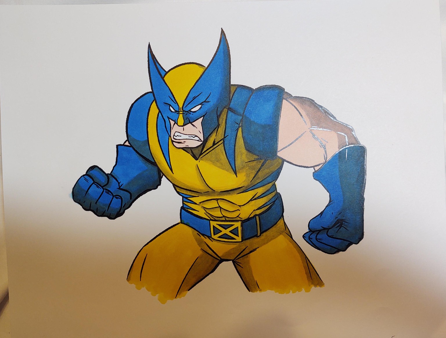 Wolverine, Spiderman, Hulk - image 2 - student project