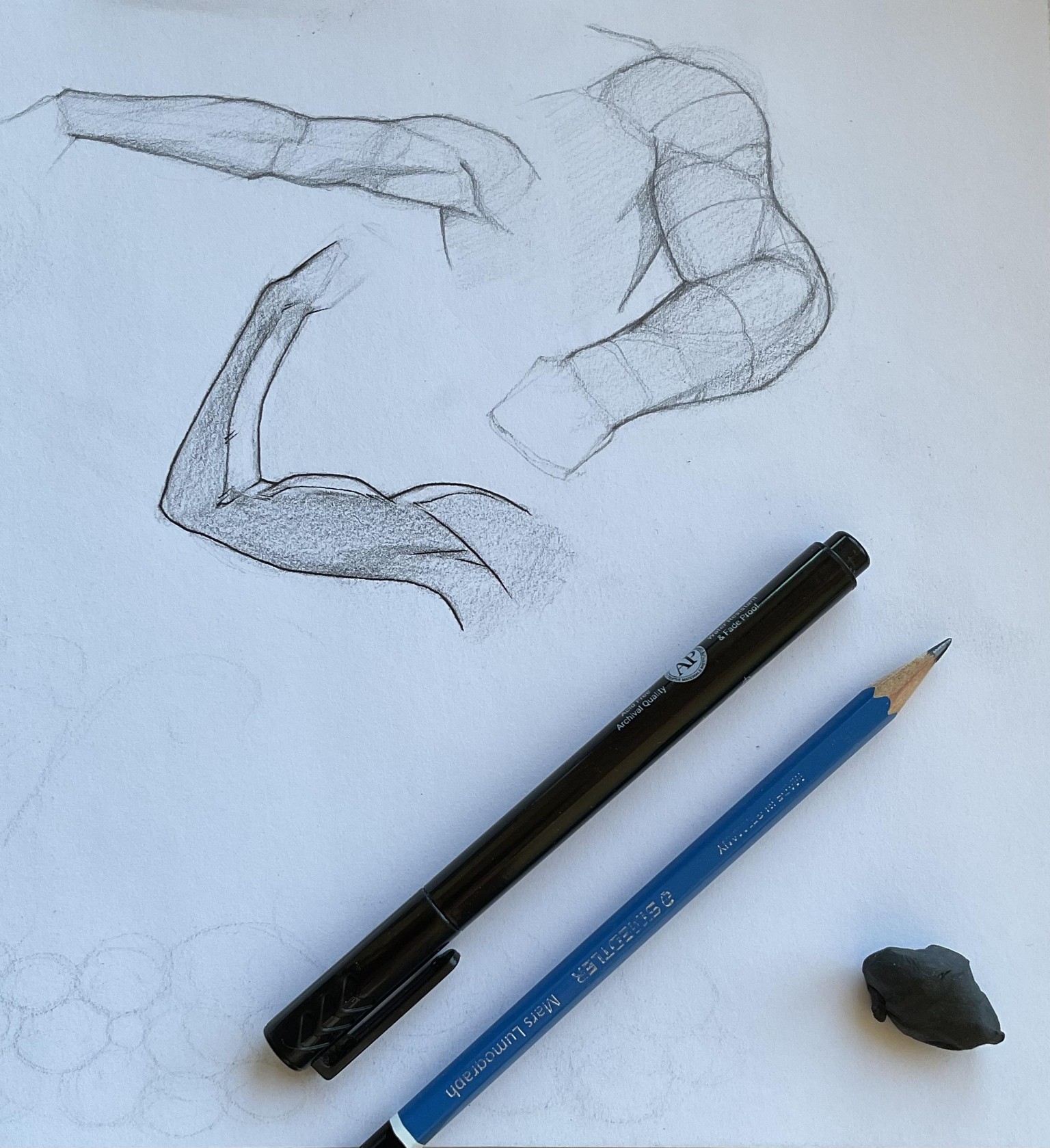 Project for the course “How to Draw Arms” - image 1 - student project