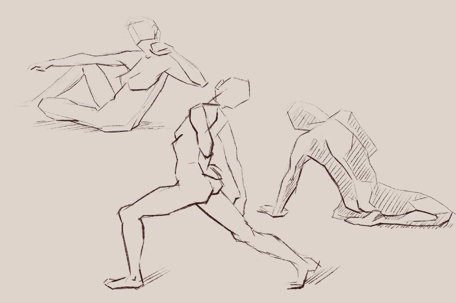 Figure Drawing Exploration - image 1 - student project