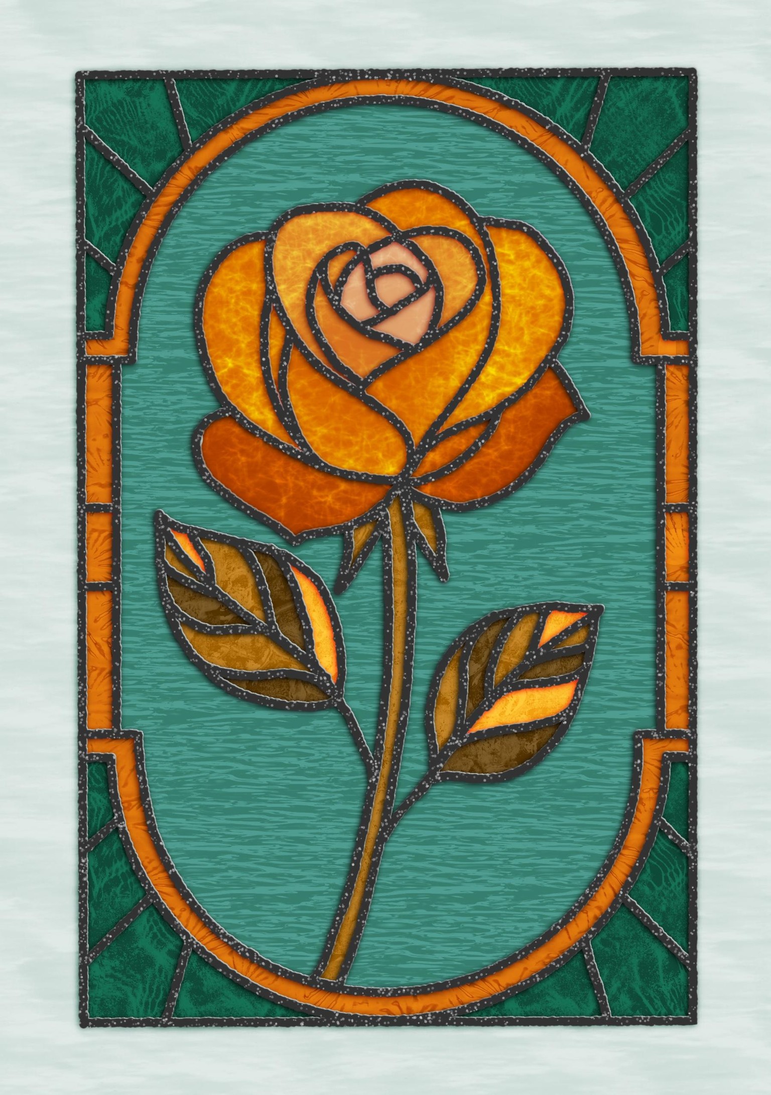 Digital Stained Glass Art - image 1 - student project