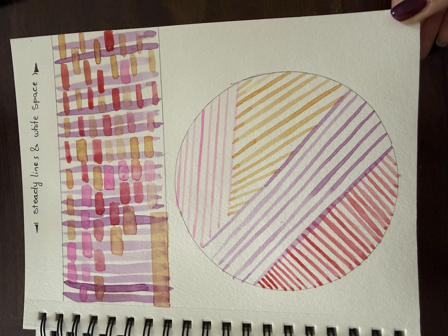 Watercolour drills practice - image 2 - student project