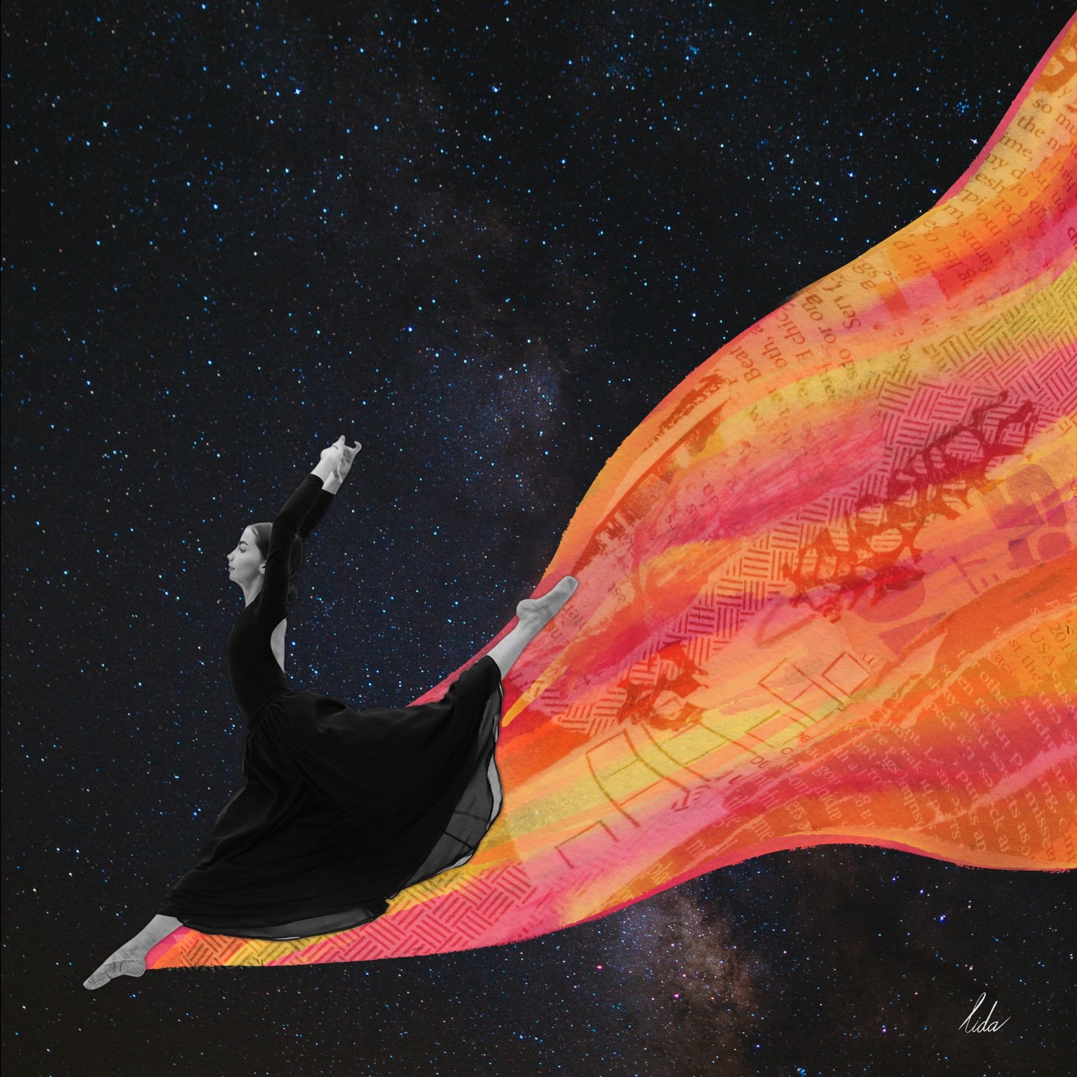 Collage art in Procreate - image 6 - student project