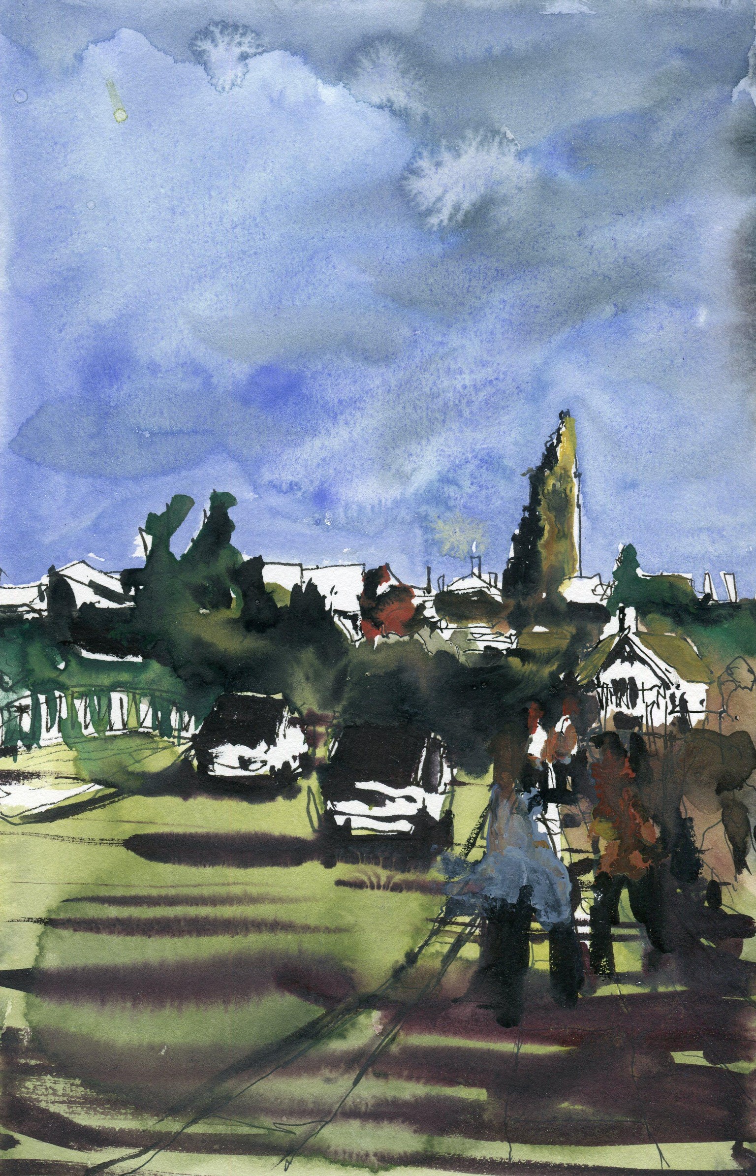 I drew and painted these Nordic scenes in under an hour! - image 3 - student project