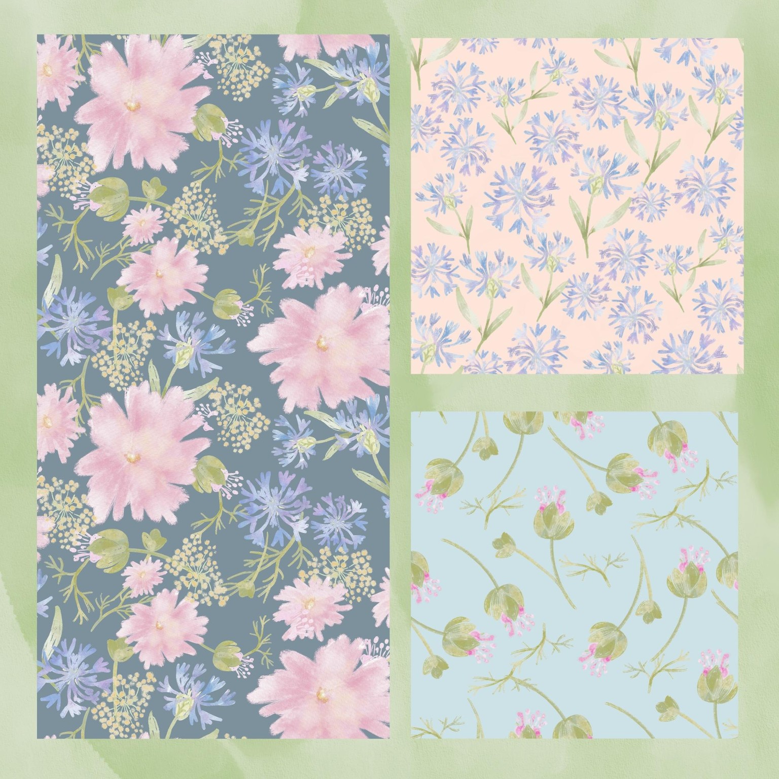 Blooming Watercolors - image 1 - student project