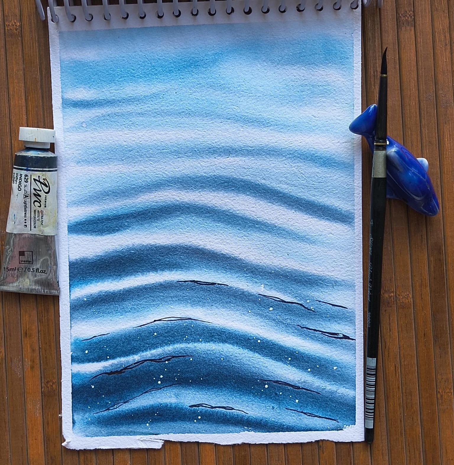 Calm Ocean Waves - image 3 - student project