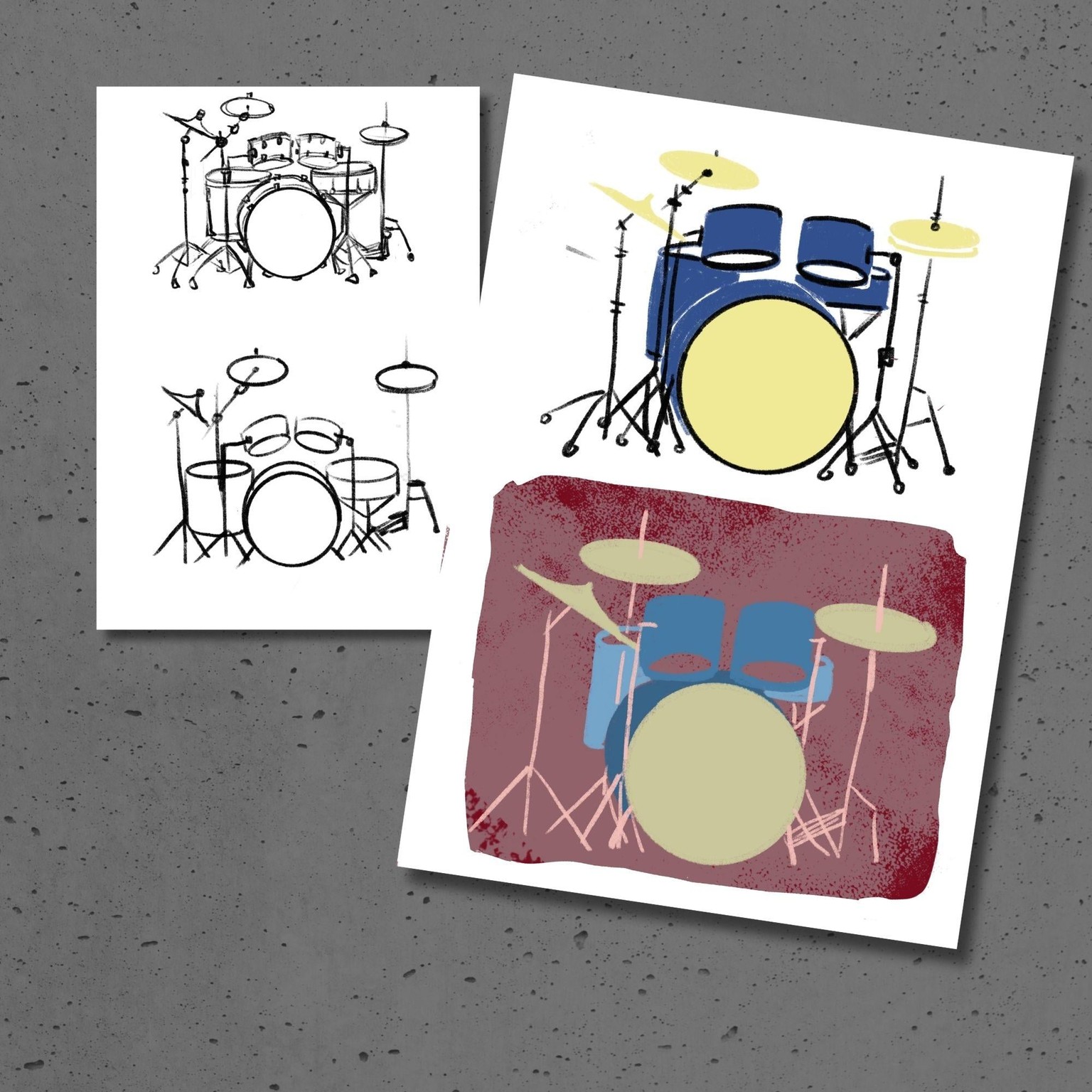 Drums - image 1 - student project