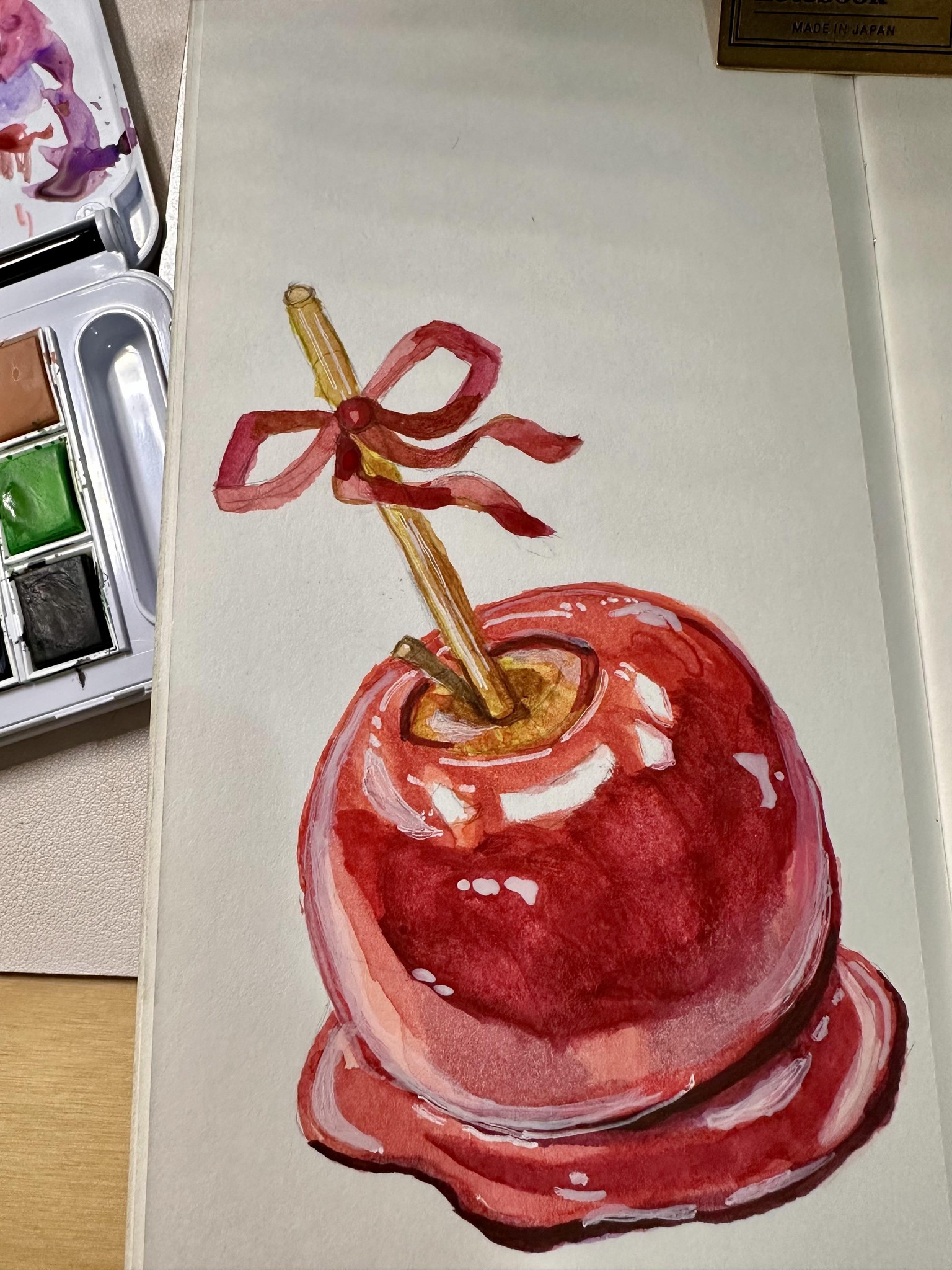 Yummy Swiss Roll and Candy Apple🥰 - image 3 - student project