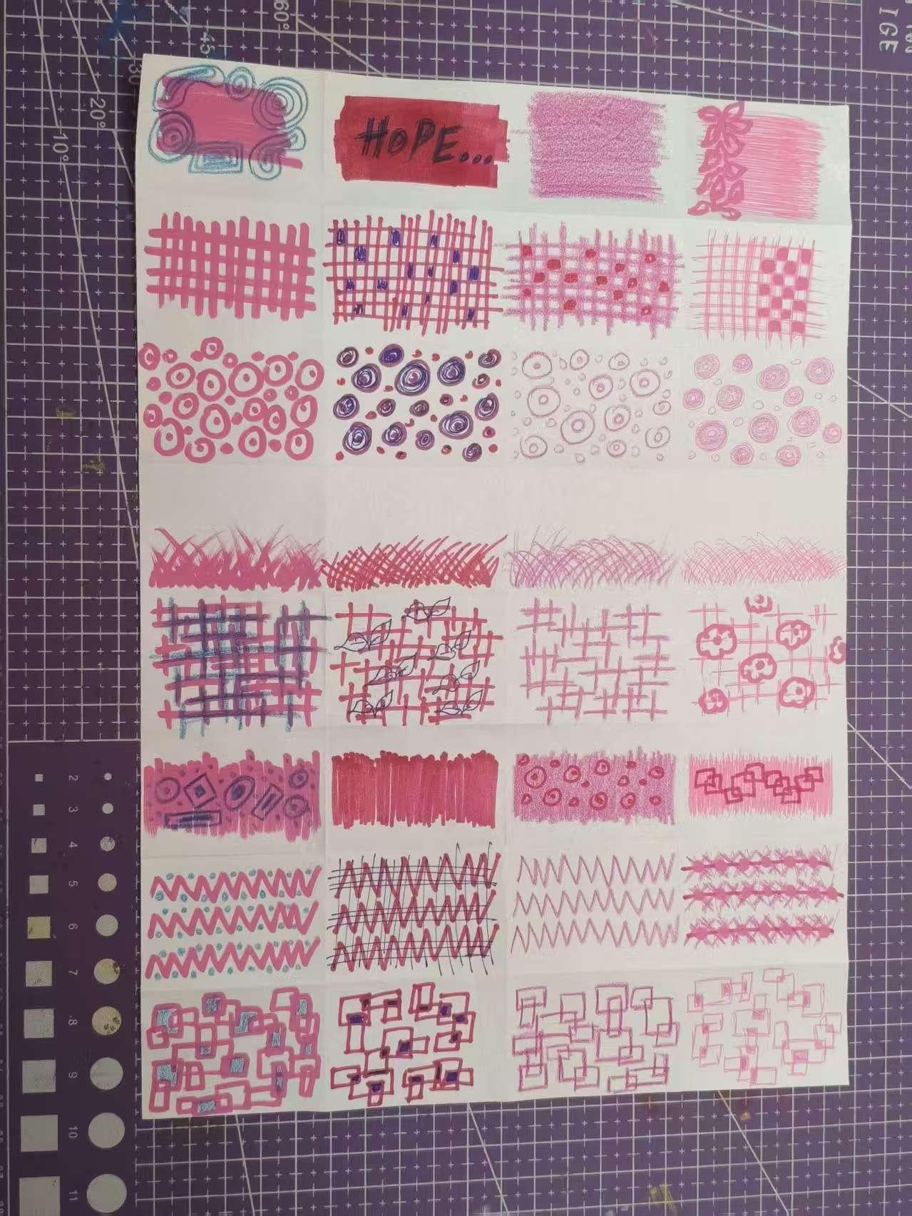 Rose Pink colors with some touches of Blues - image 2 - student project