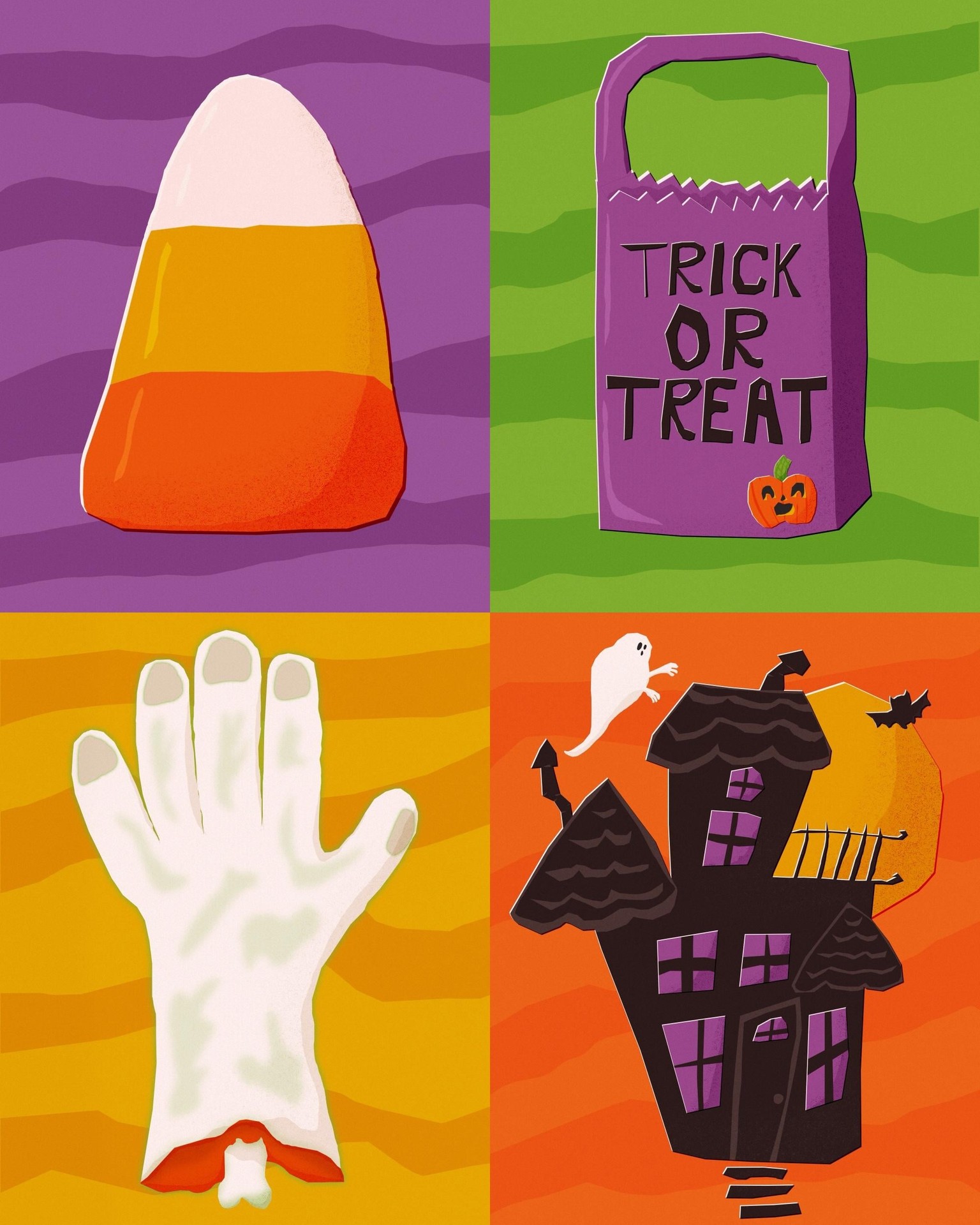Spooky Wonky Illustrations - image 7 - student project