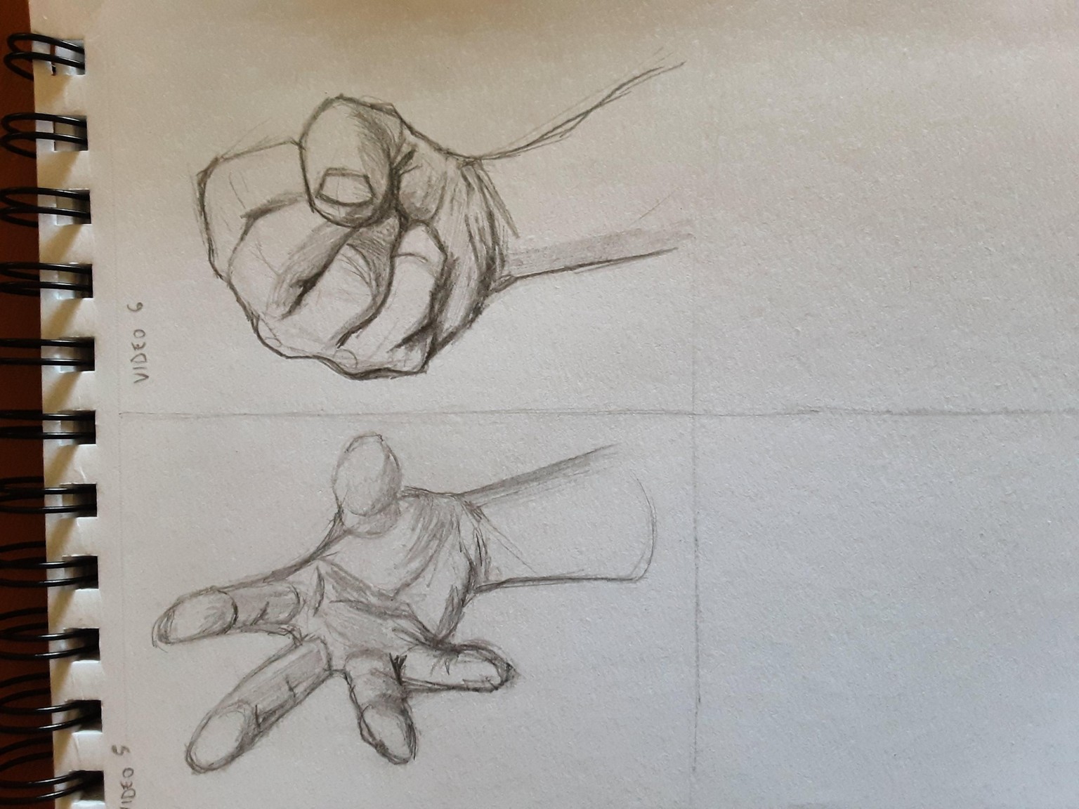 Draw along: foreshadowing hand and fist - image 1 - student project