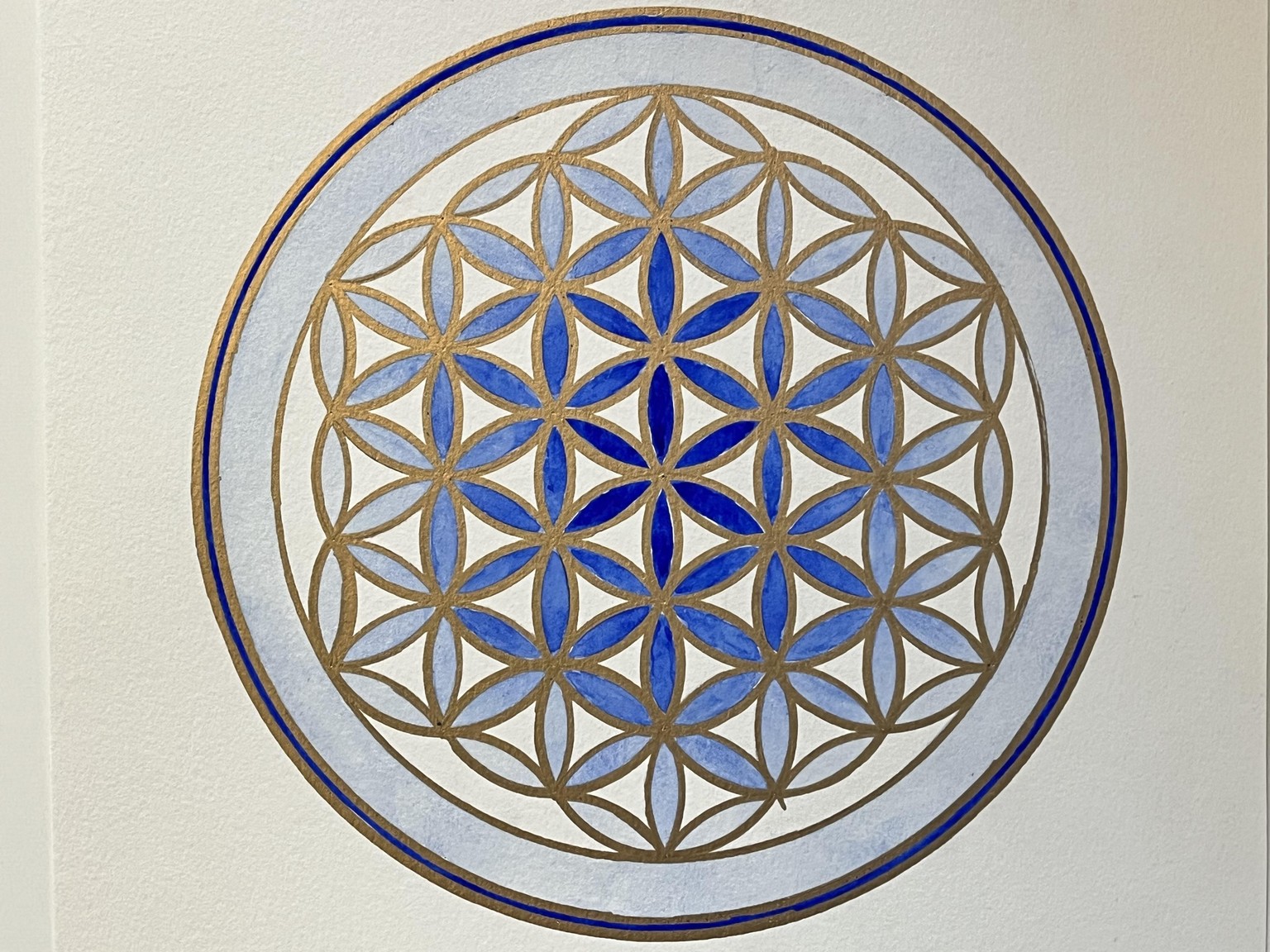 Gradient Flower of Life - image 1 - student project