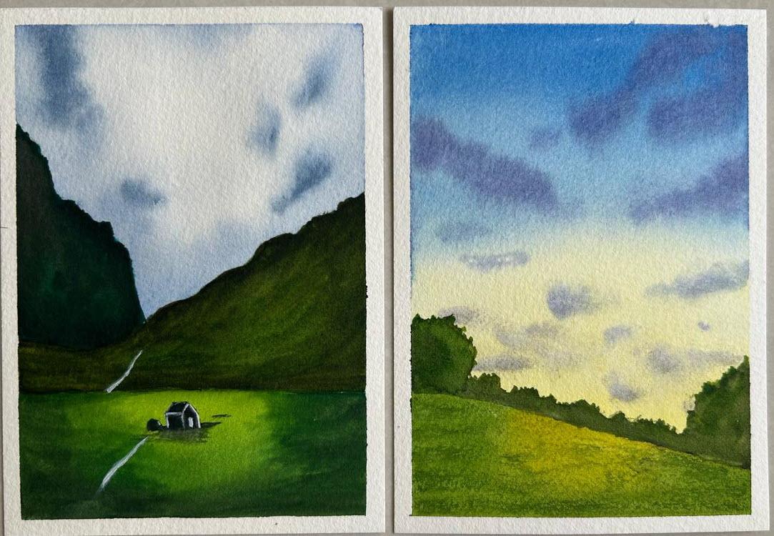 50 days of watercolor (completed) - image 13 - student project
