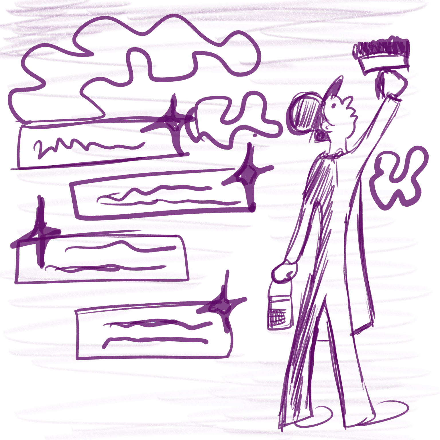 Conceptual illustration : is Ai ever truly understand human creativity - image 3 - student project