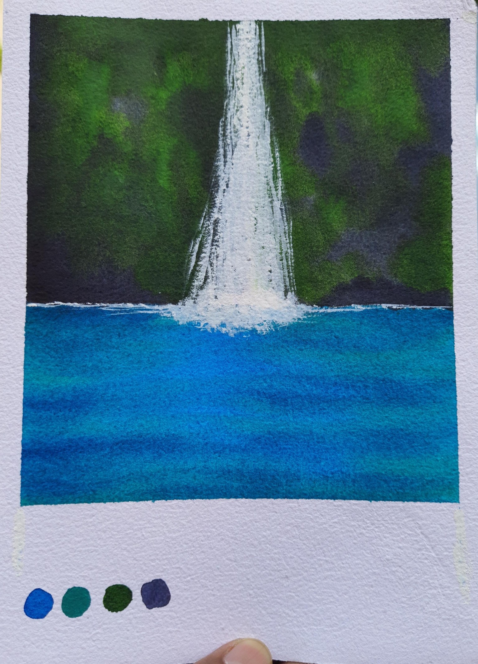 30 Days of Mini Watercolor Landscapes. .. !!! - image 26 - student project