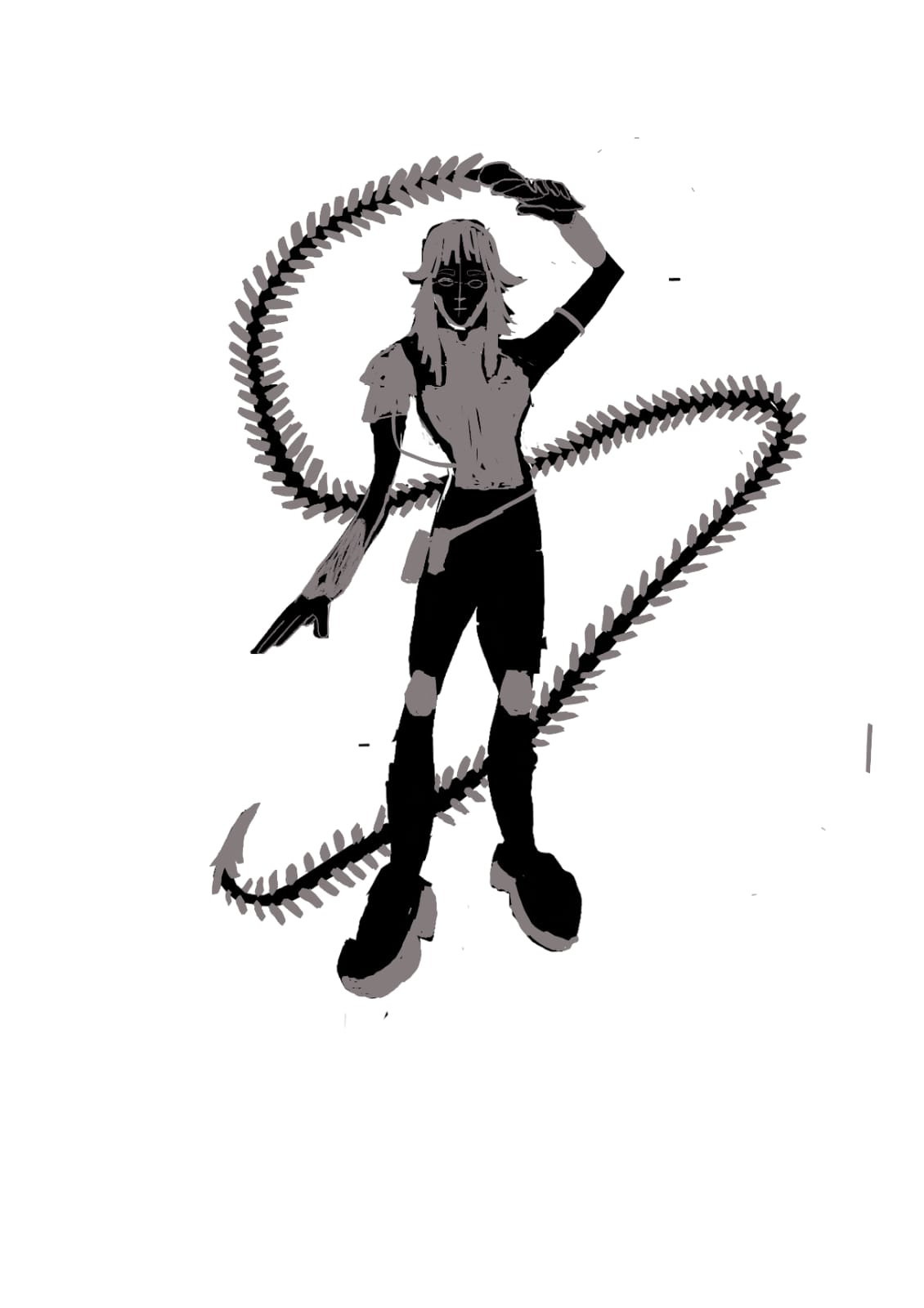 2000's Monster Hunter Girl - image 3 - student project