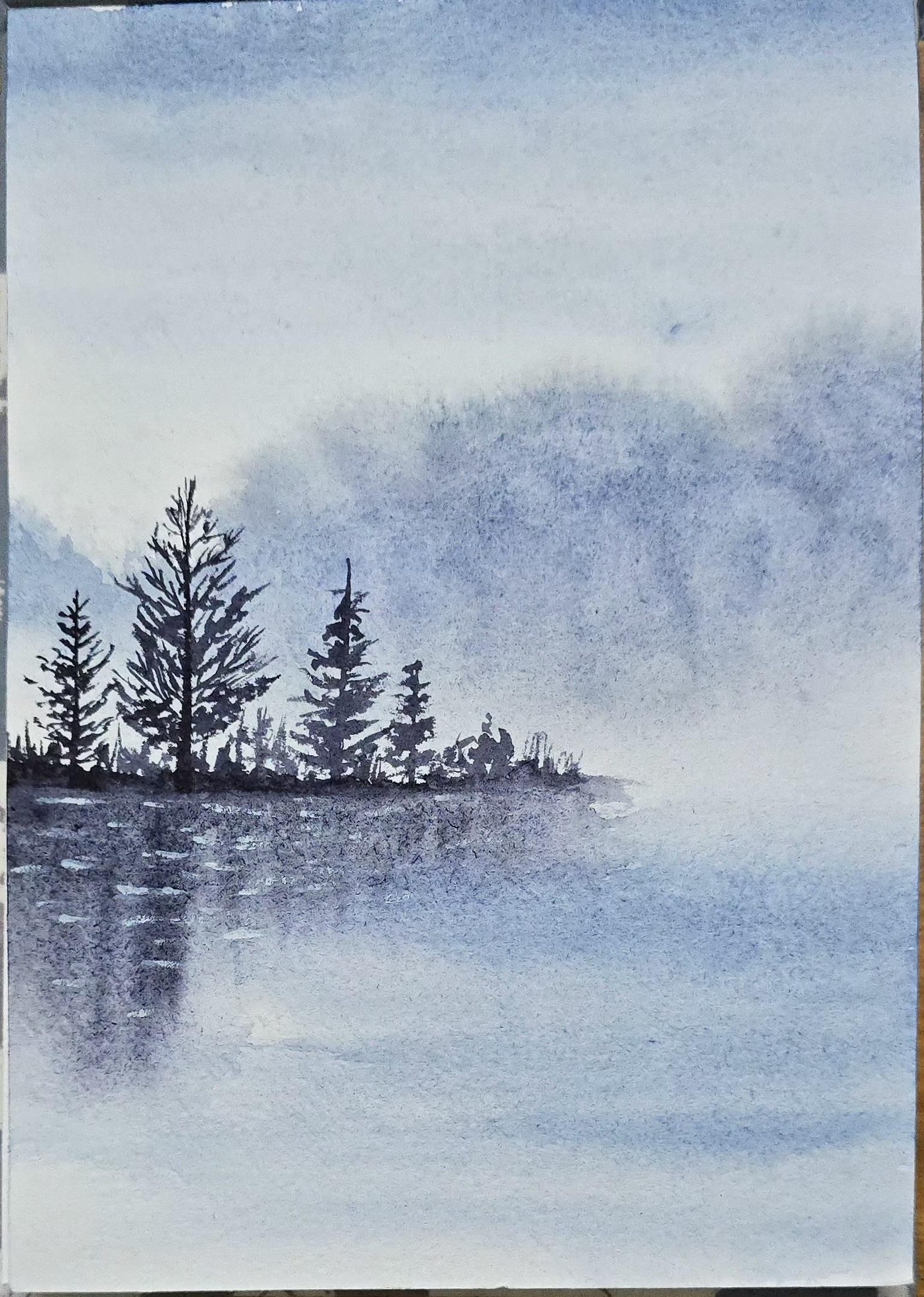 30 days of Unwinding with watercolour - image 24 - student project