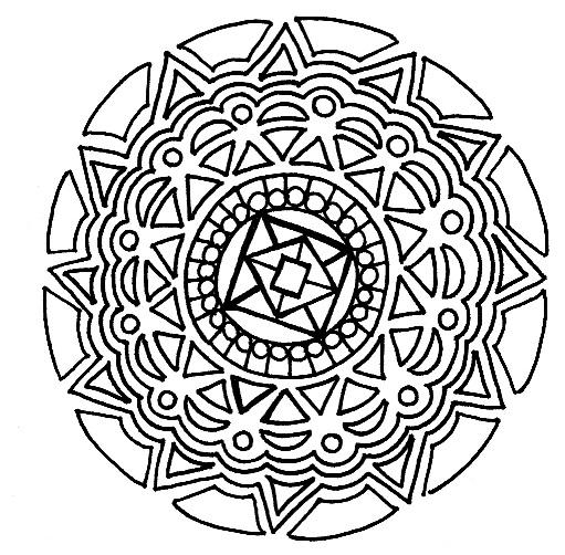 Random Mandalas - image 2 - student project