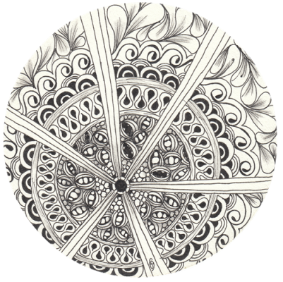 Random Mandalas - image 7 - student project