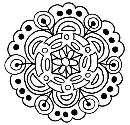 Random Mandalas - image 1 - student project