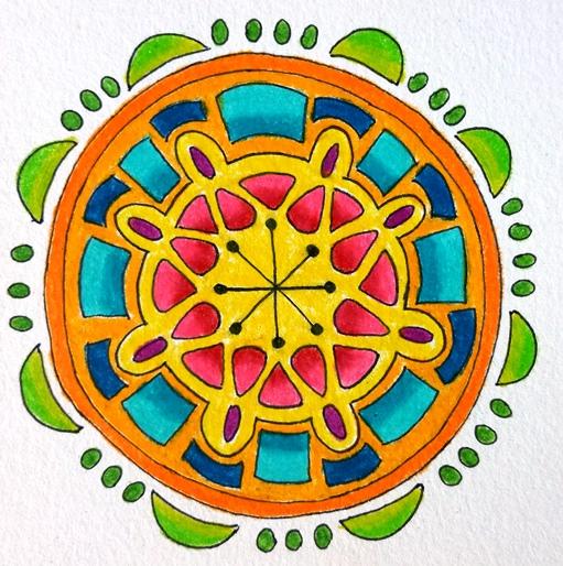 Random Mandalas - image 6 - student project