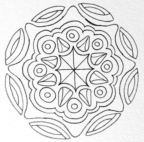 Random Mandalas - image 3 - student project
