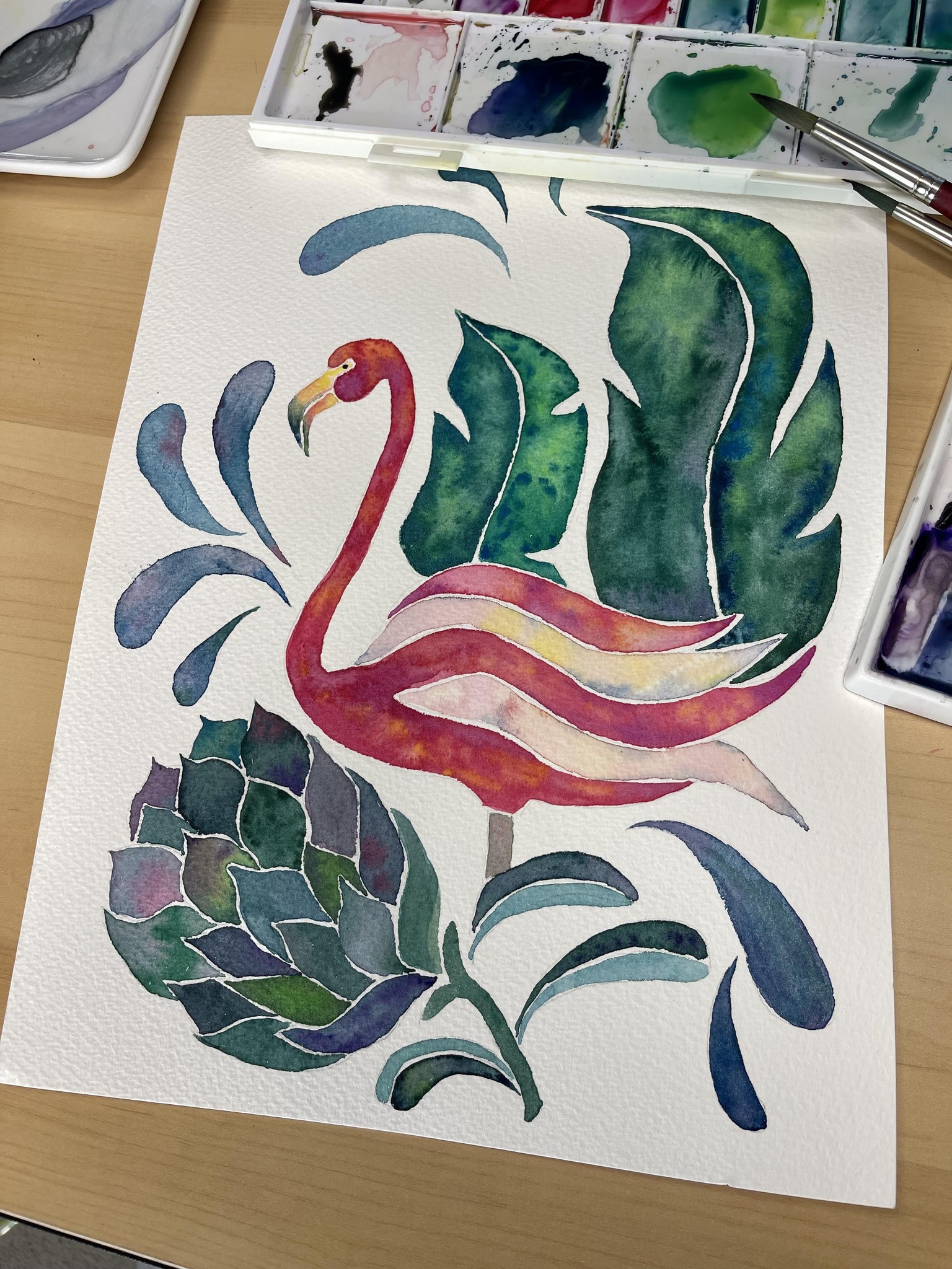 Flamingo - image 1 - student project