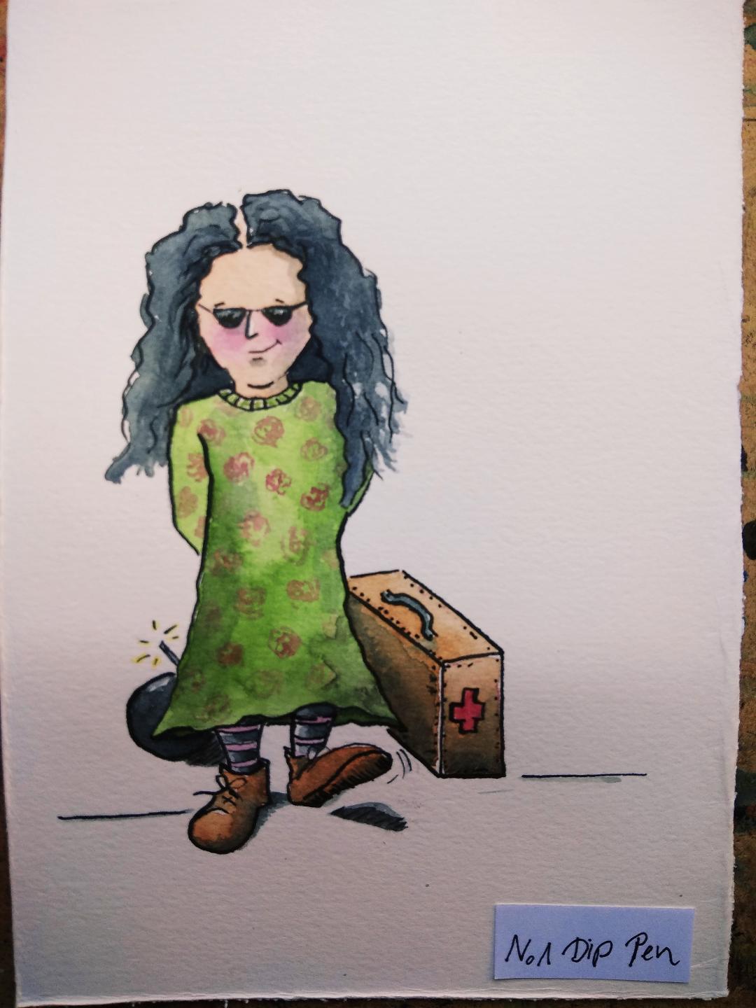 Illustration Masterclass with grandma Adams - image 1 - student project