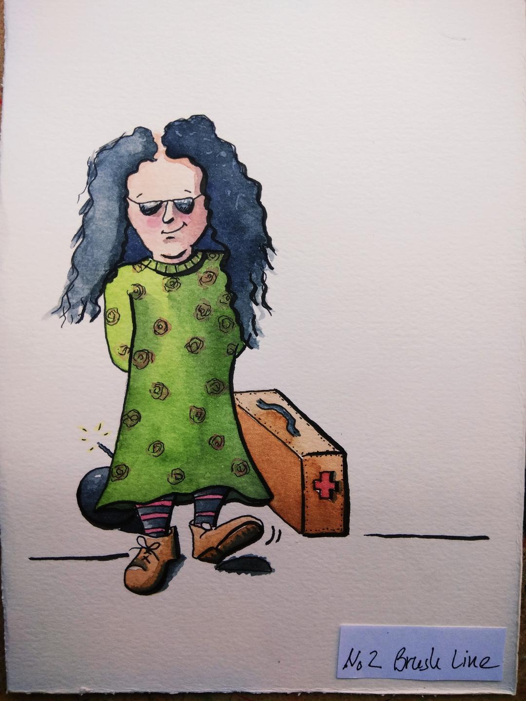 Illustration Masterclass with grandma Adams - image 2 - student project
