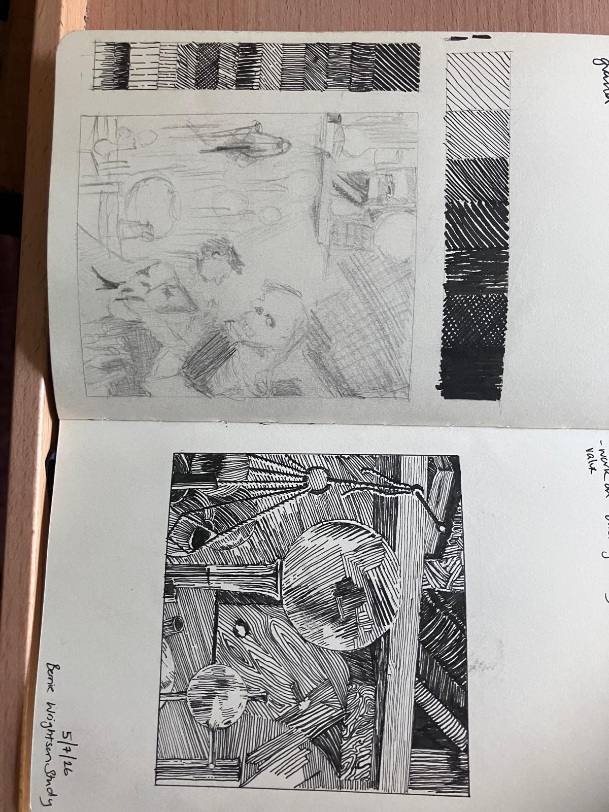 Masters studies + original interpretation - image 2 - student project