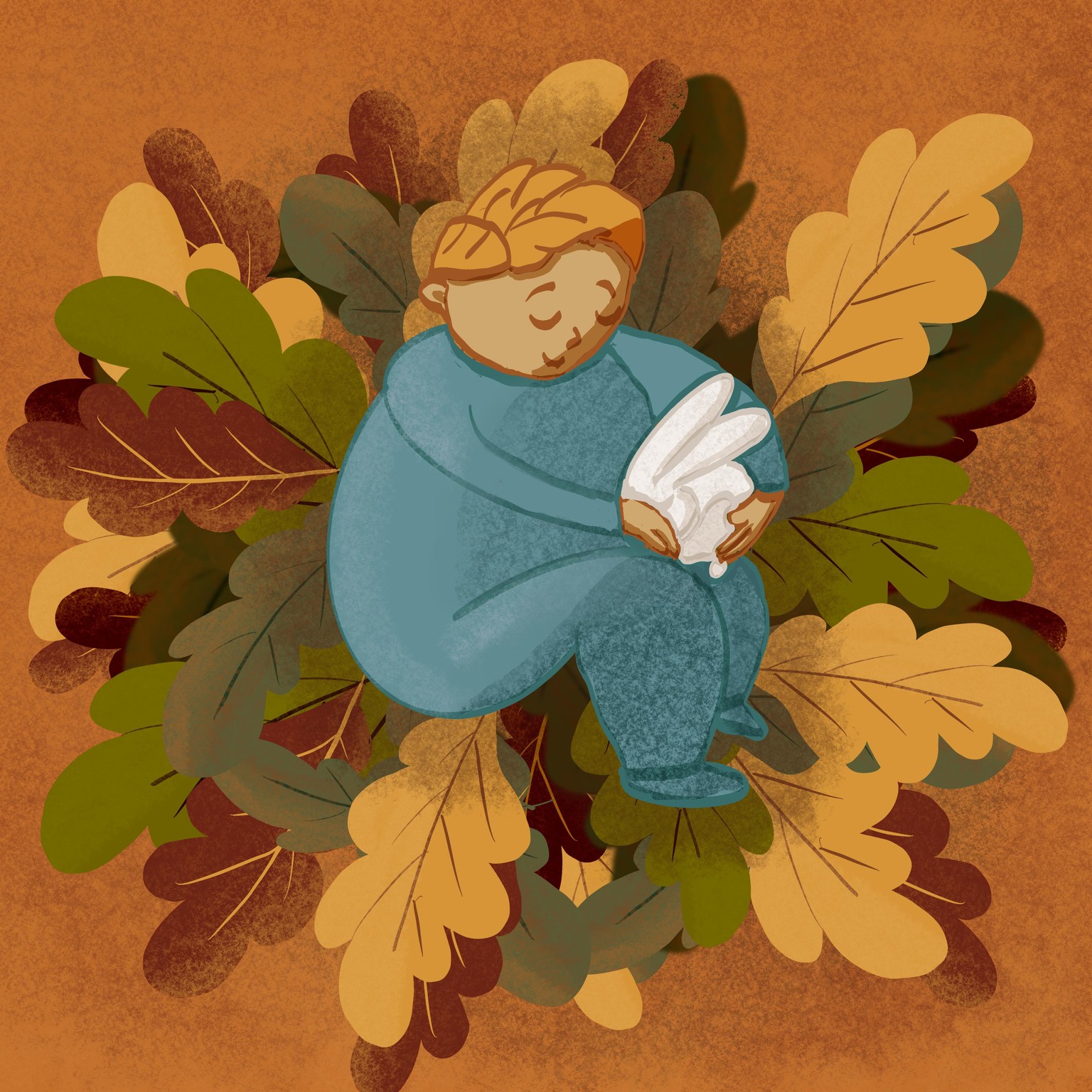 Boy and bunny - image 1 - student project