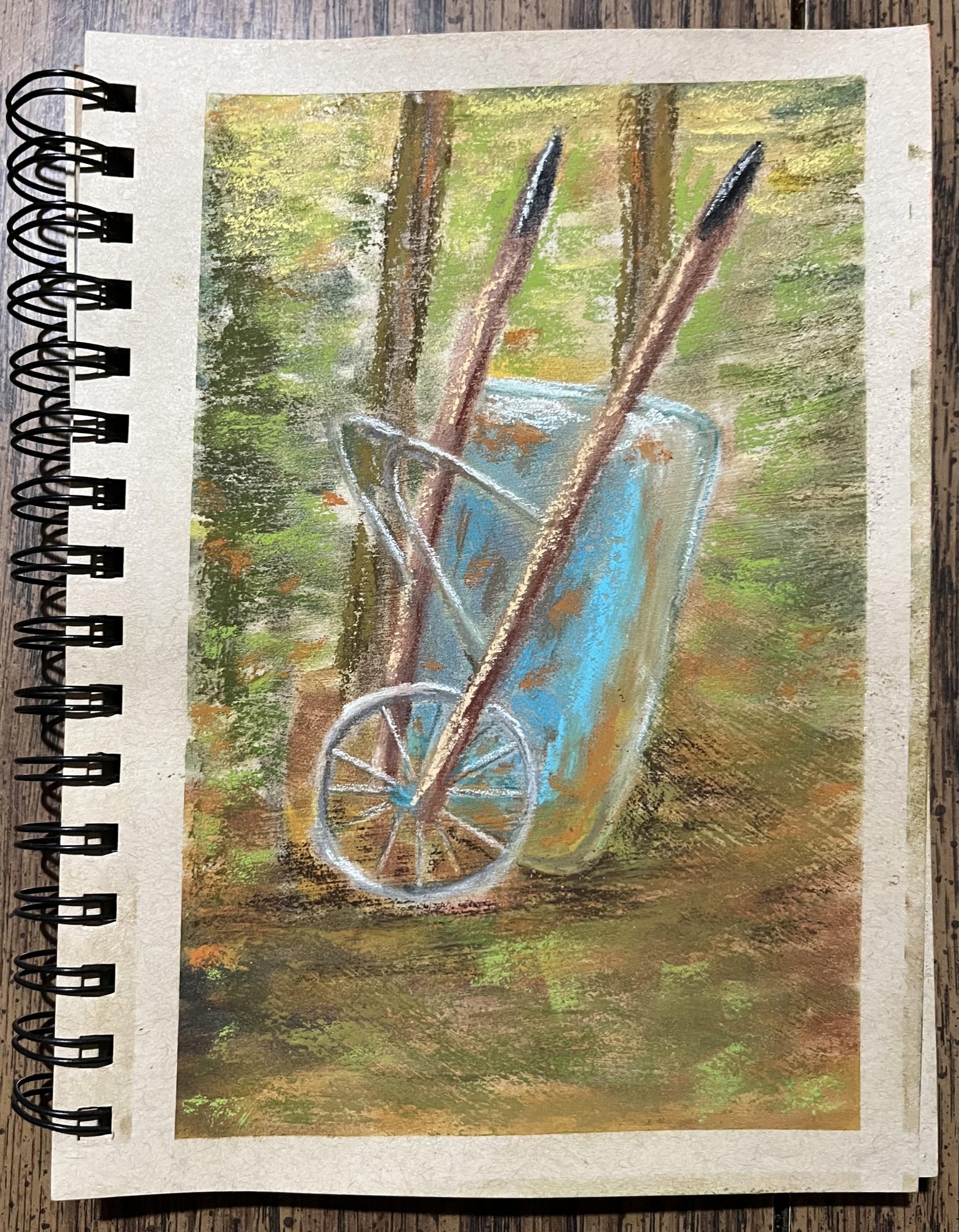 Old Wheelbarrow - image 1 - student project