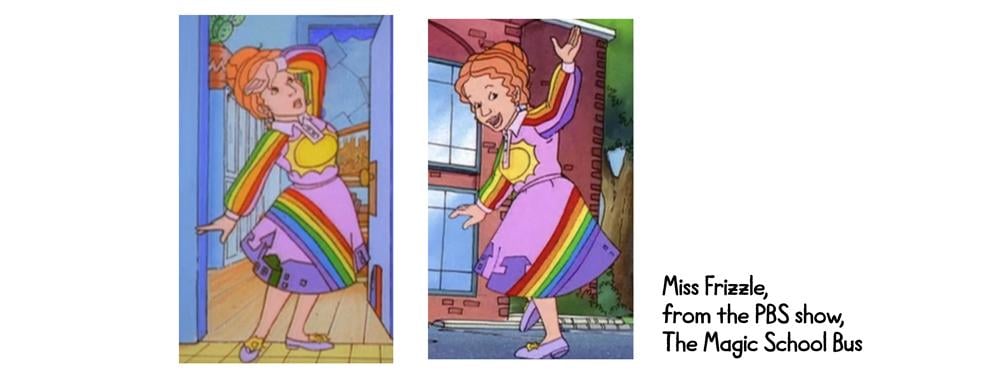 Miss Frizzle in Posca! - image 1 - student project