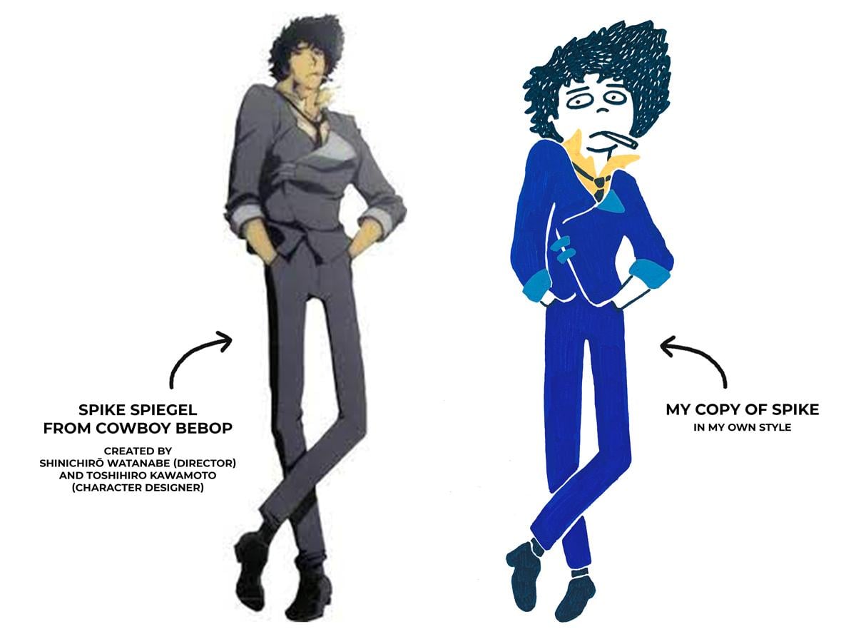 My Cowboy Bebop Copy! - image 1 - student project