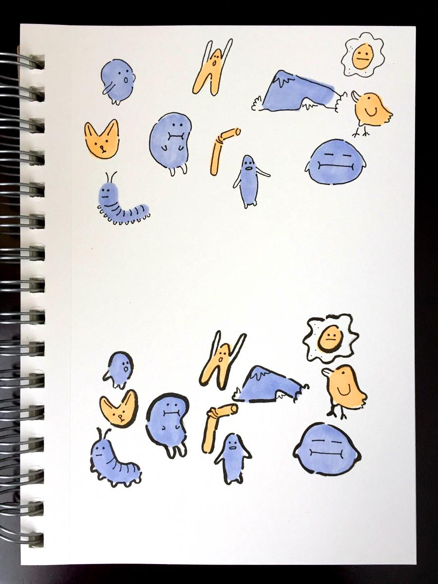 My First Few Sketchbook Pages - image 1 - student project
